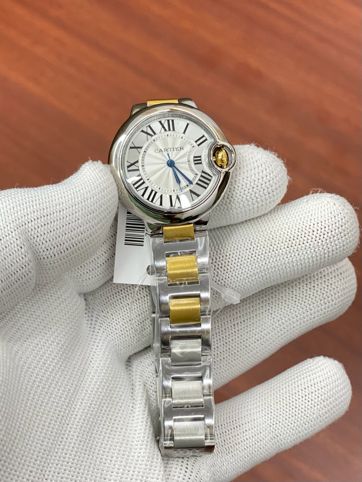 Rac Gold Silver Chain White Dial Ladies Women’s watch 400664