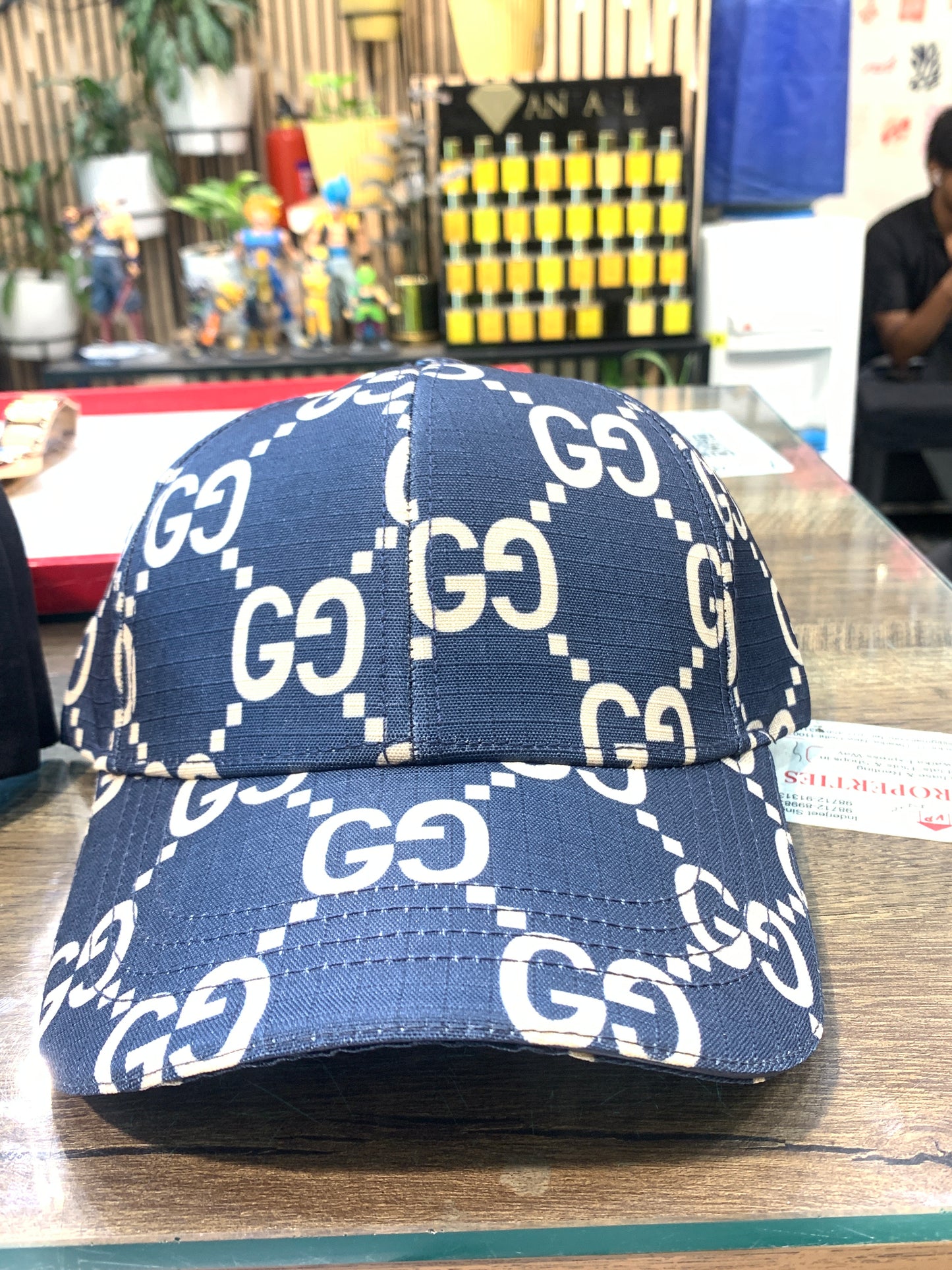 CUG Blue Beige Colour Imported Cap 989643