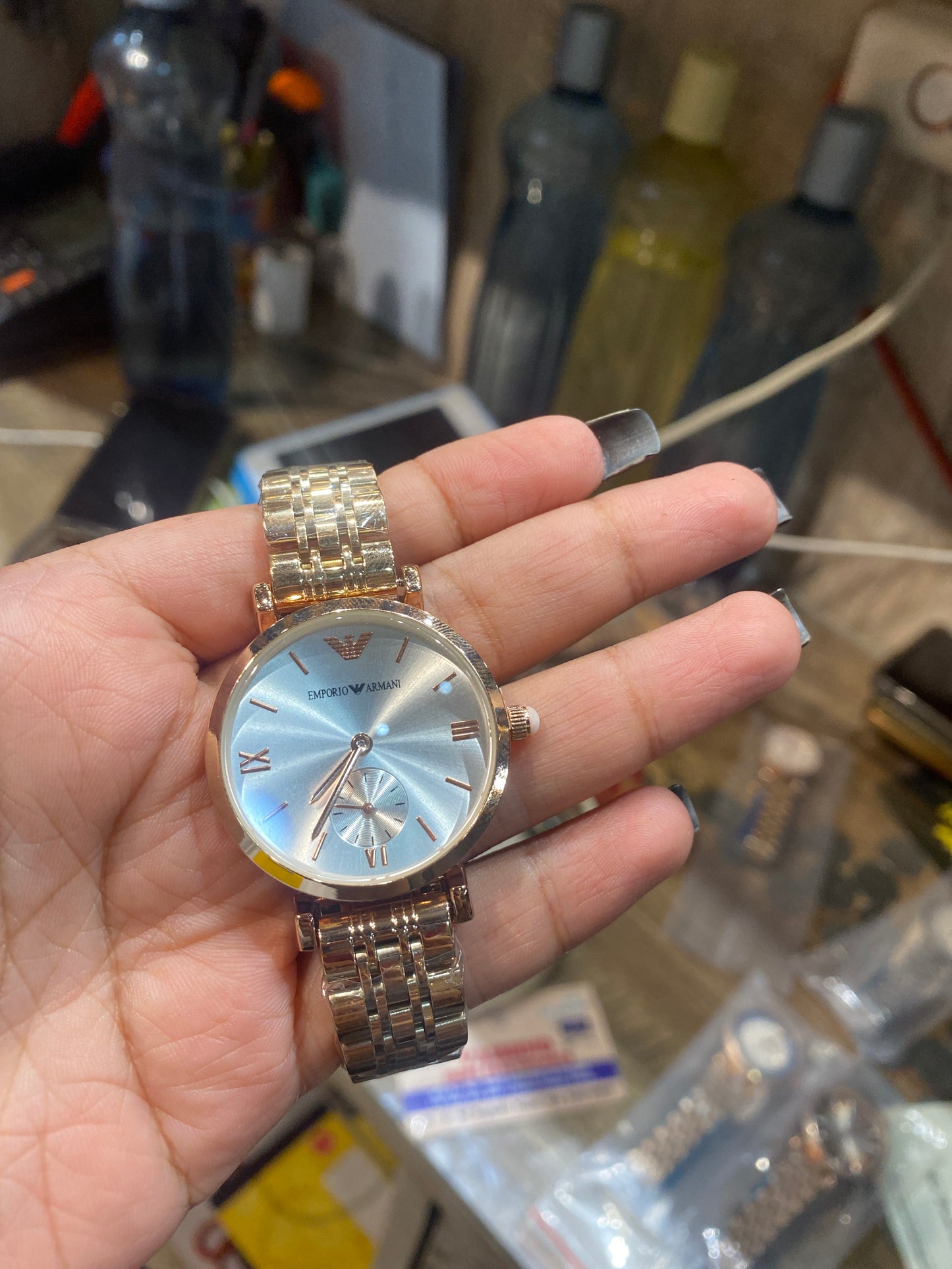Mra Copper Chain White Dial Ladies Watch 901888