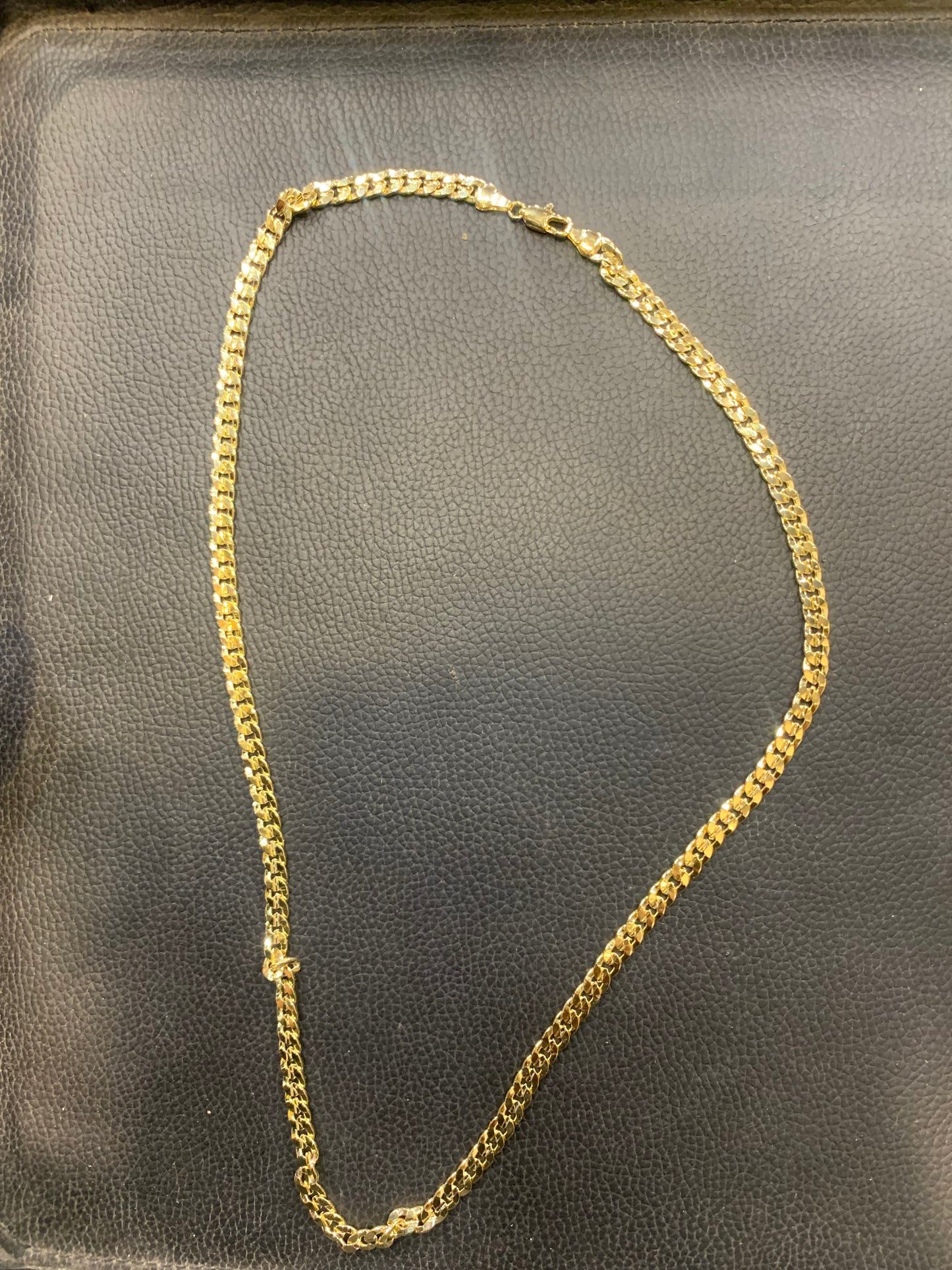 Golden Colour Heavy Premium Quality Unisex Neck Chain 43119