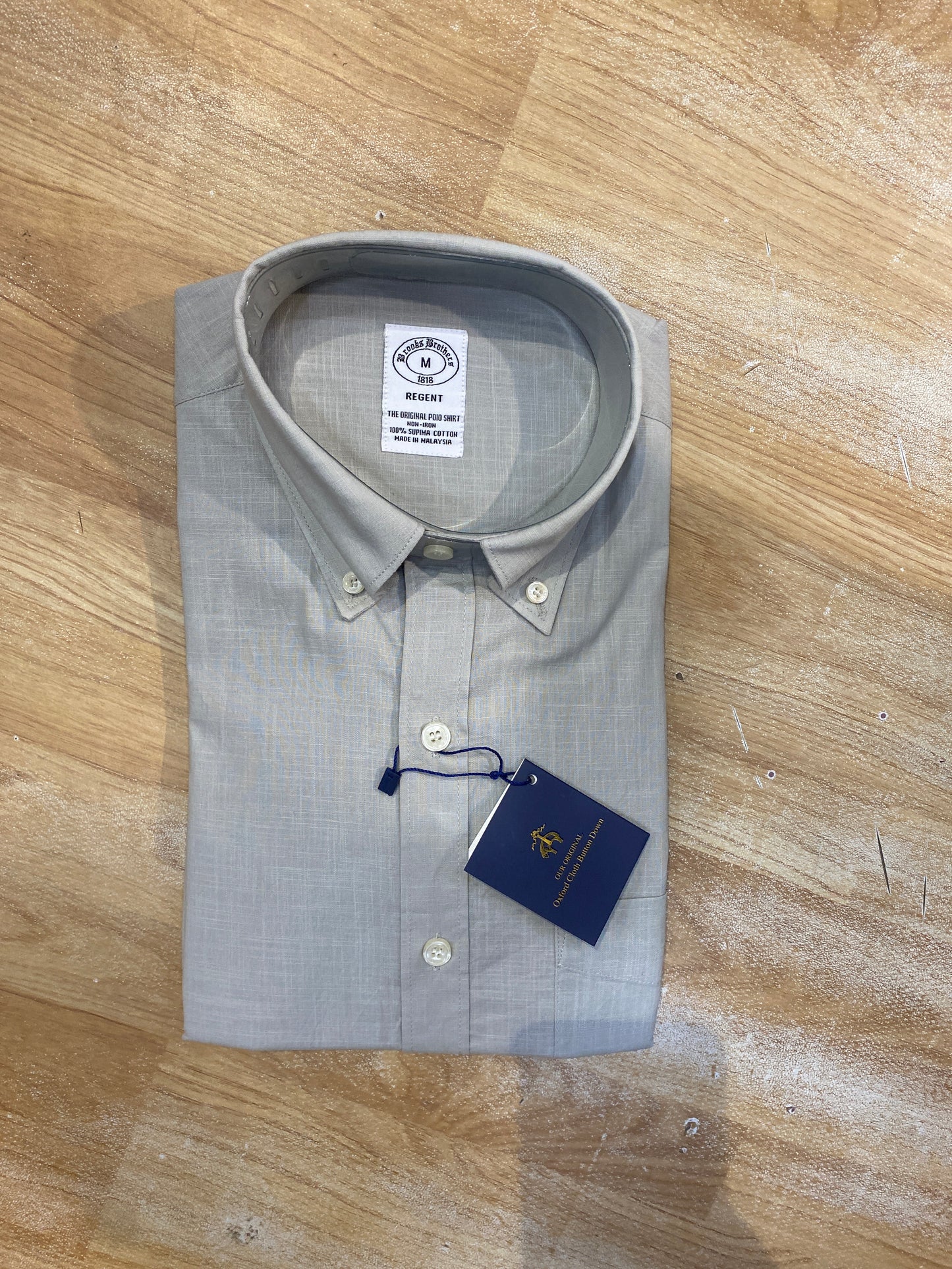 Roobs Brother Grey Linen Shirt H90002