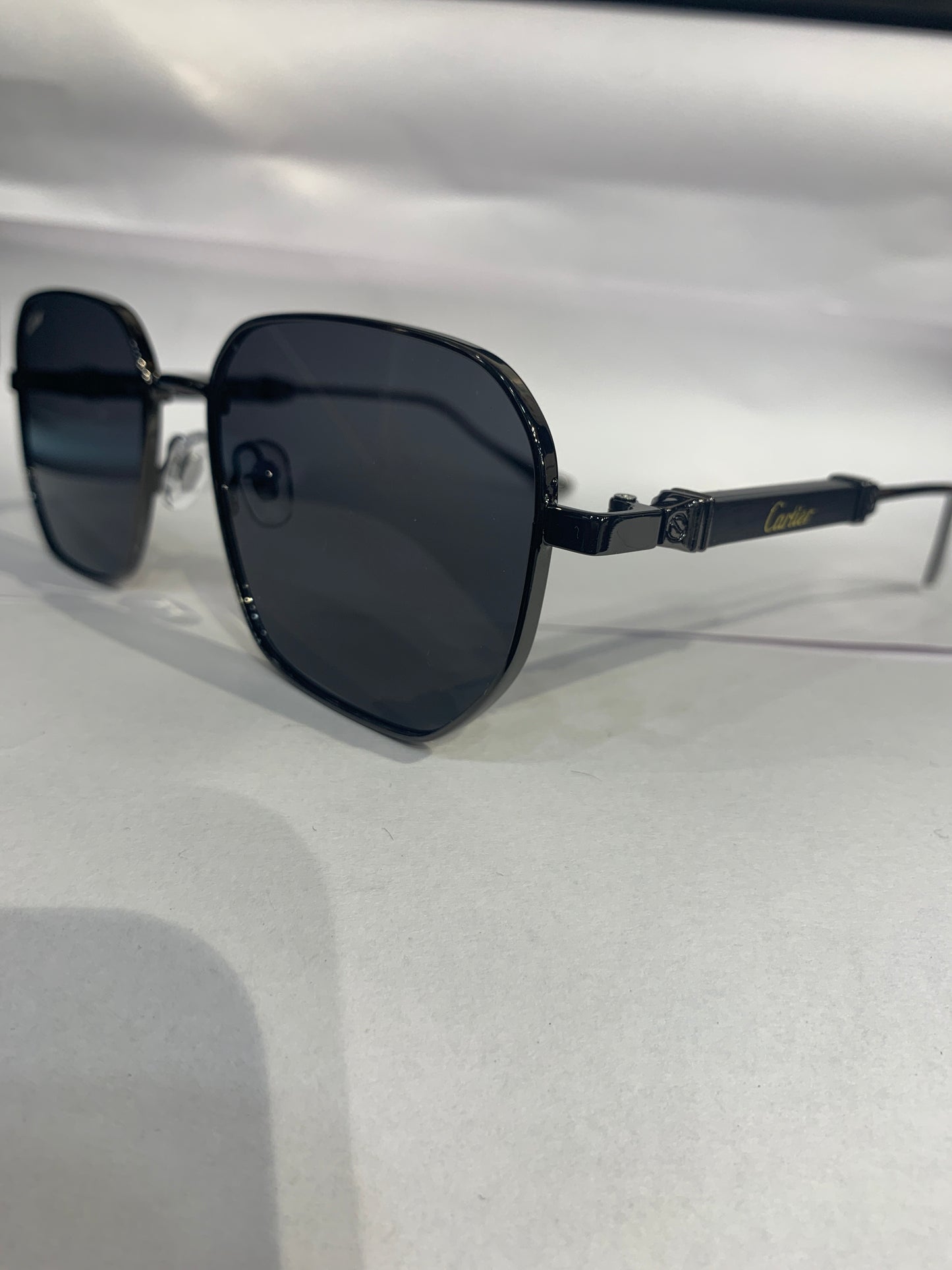 RAC Black Frame Black Shade Unisex Sunglasses T09100 55 16 136