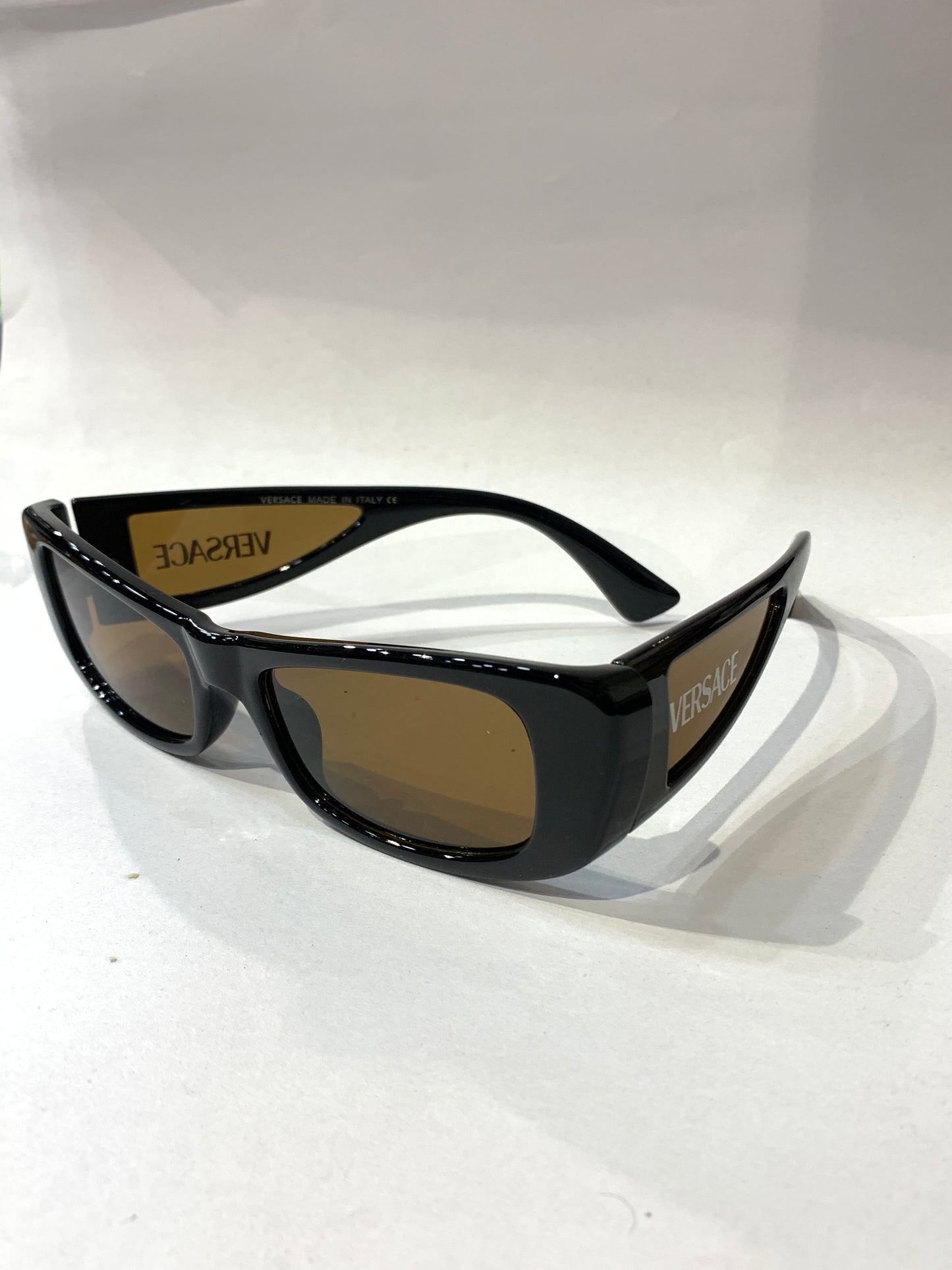 Rev Ver Black Frame Brown Shade Unisex Sunglass 44815417-140