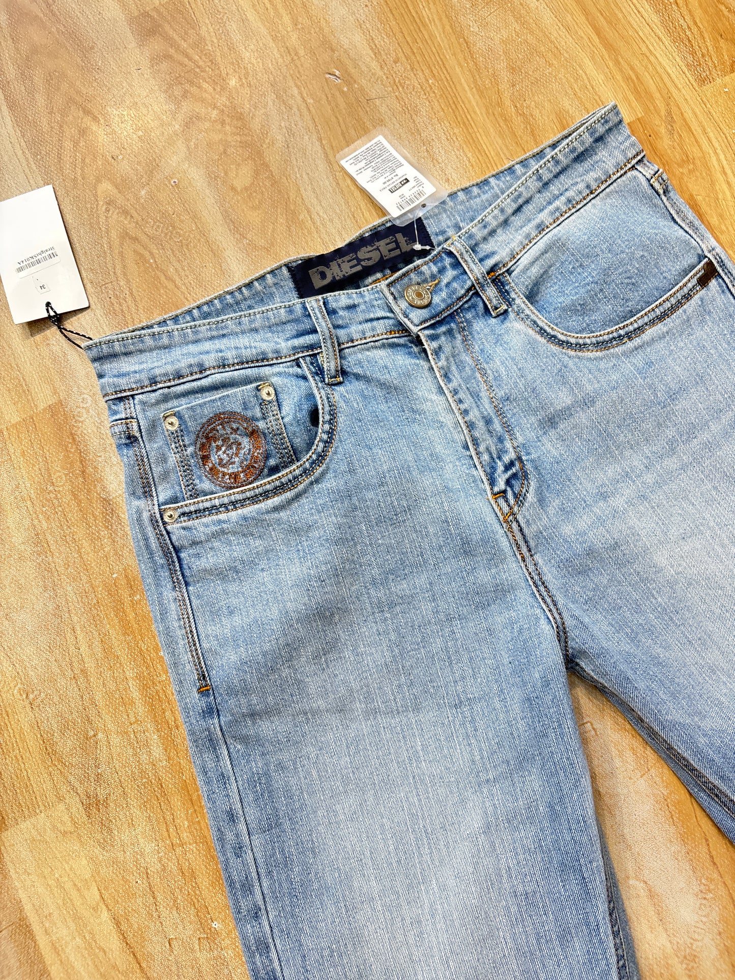 Die Eid Light Blue Colour Straight Fit Jeans 8905034608753