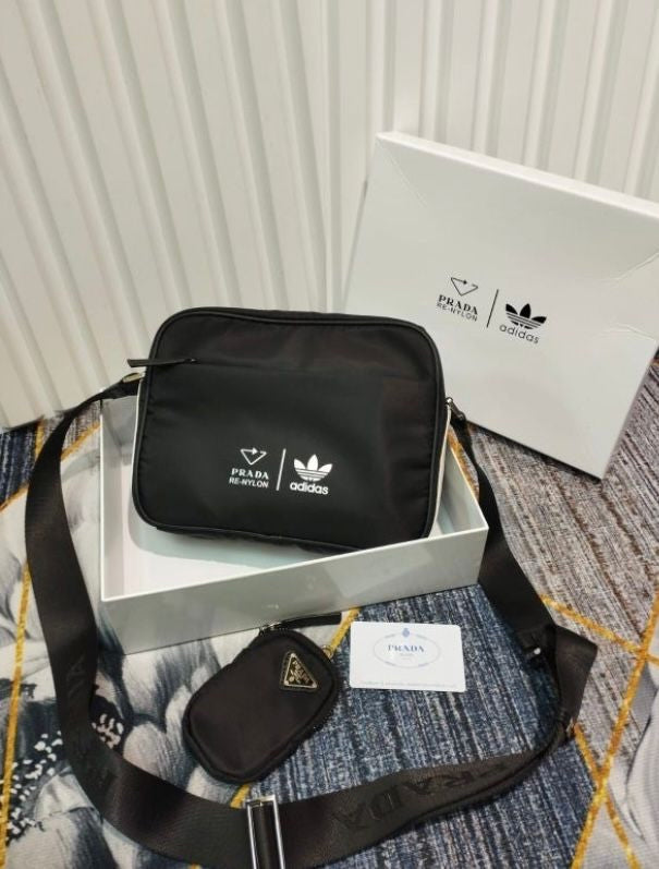 ARP PRA Black Colour Unisex Cross Body Side Bag 2905