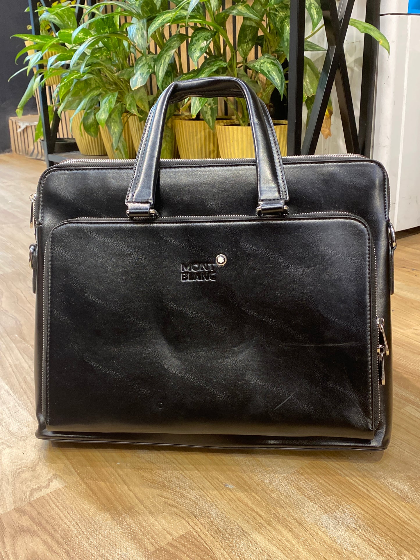 NOM MON With Multiple Zipper Laptop Bag 1088