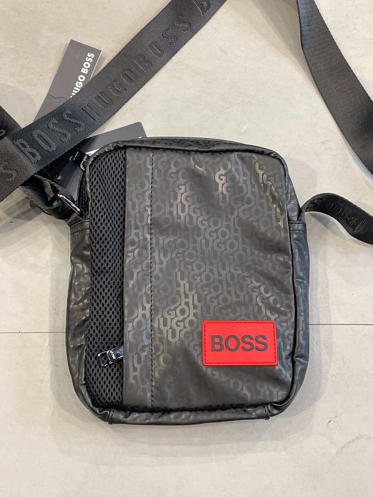 Sob Printed Black Red Heavy premium Quality Unisex Side Sling Bag HB2550#