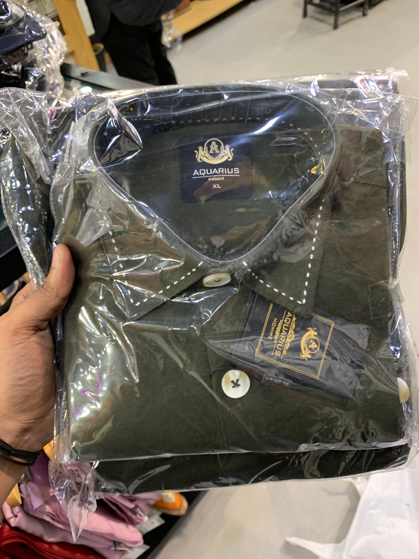 AQUARIUS Green Colour Two Pocket Shirt With Lower Premium Quality Men’s Coord Set 807639