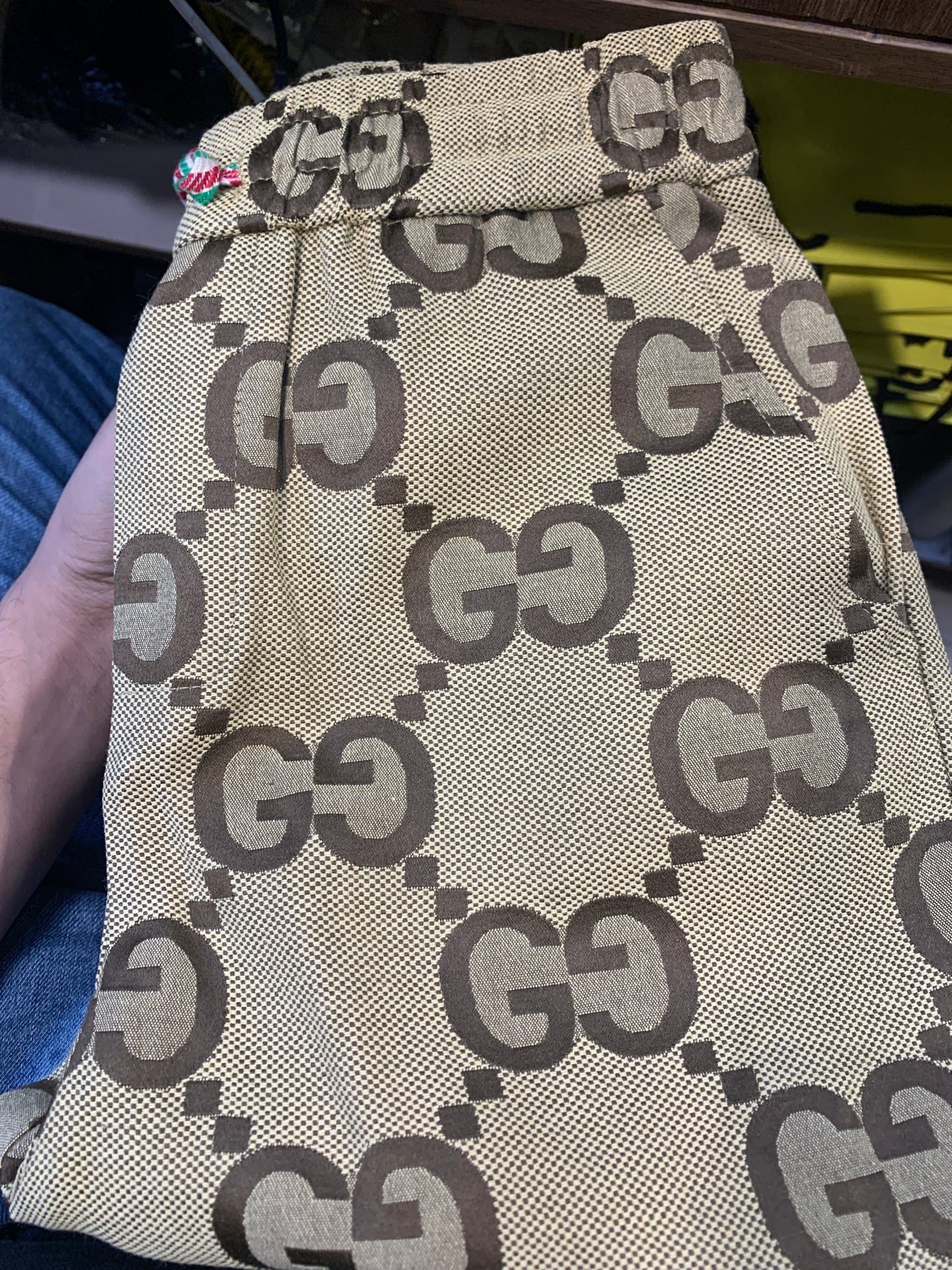 CUG Lower Brown Colour CUG Print 9001-1