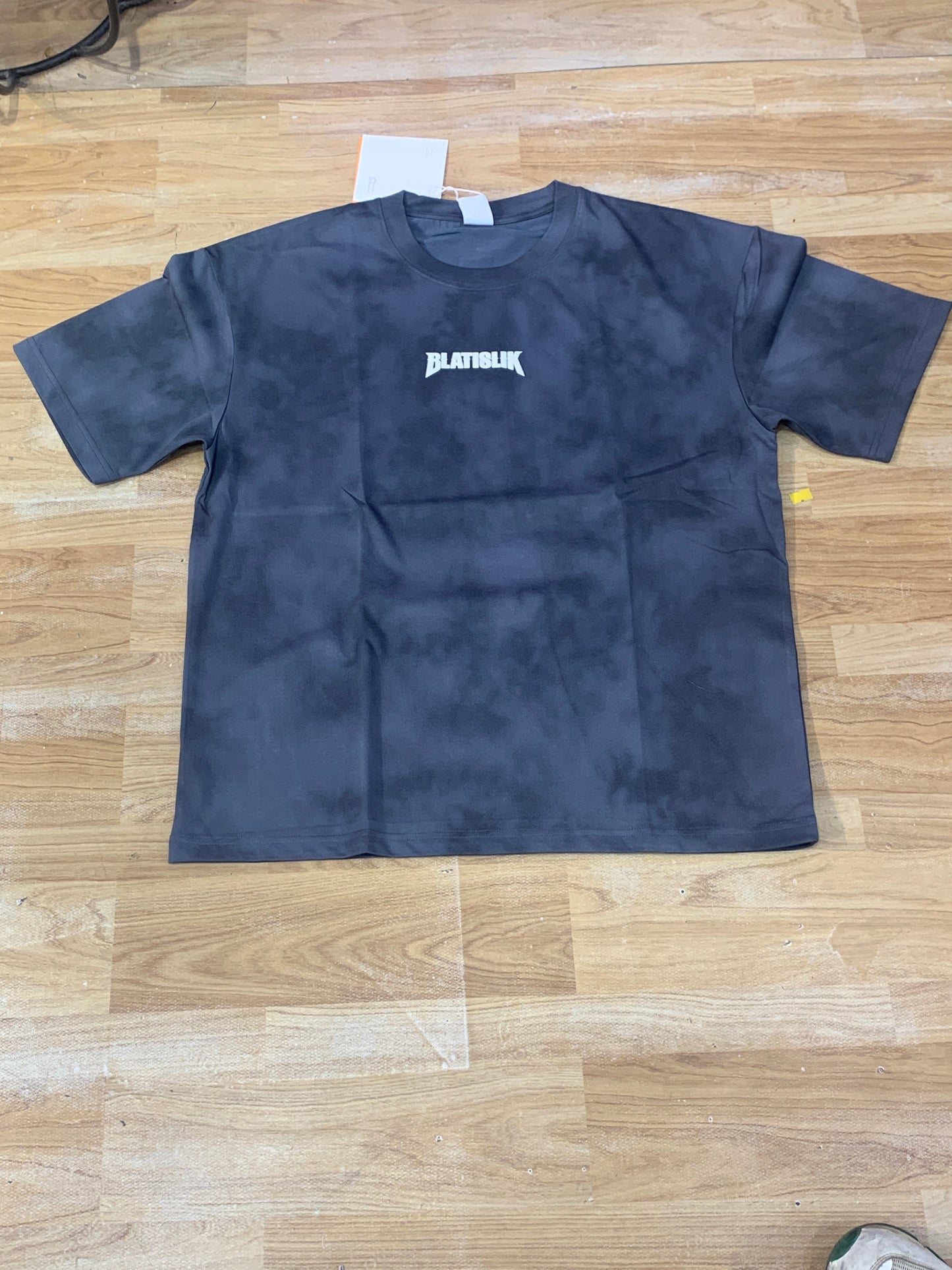 Fashion Tshirt Grey Black Shade Colour Blatislik Back Print 109108