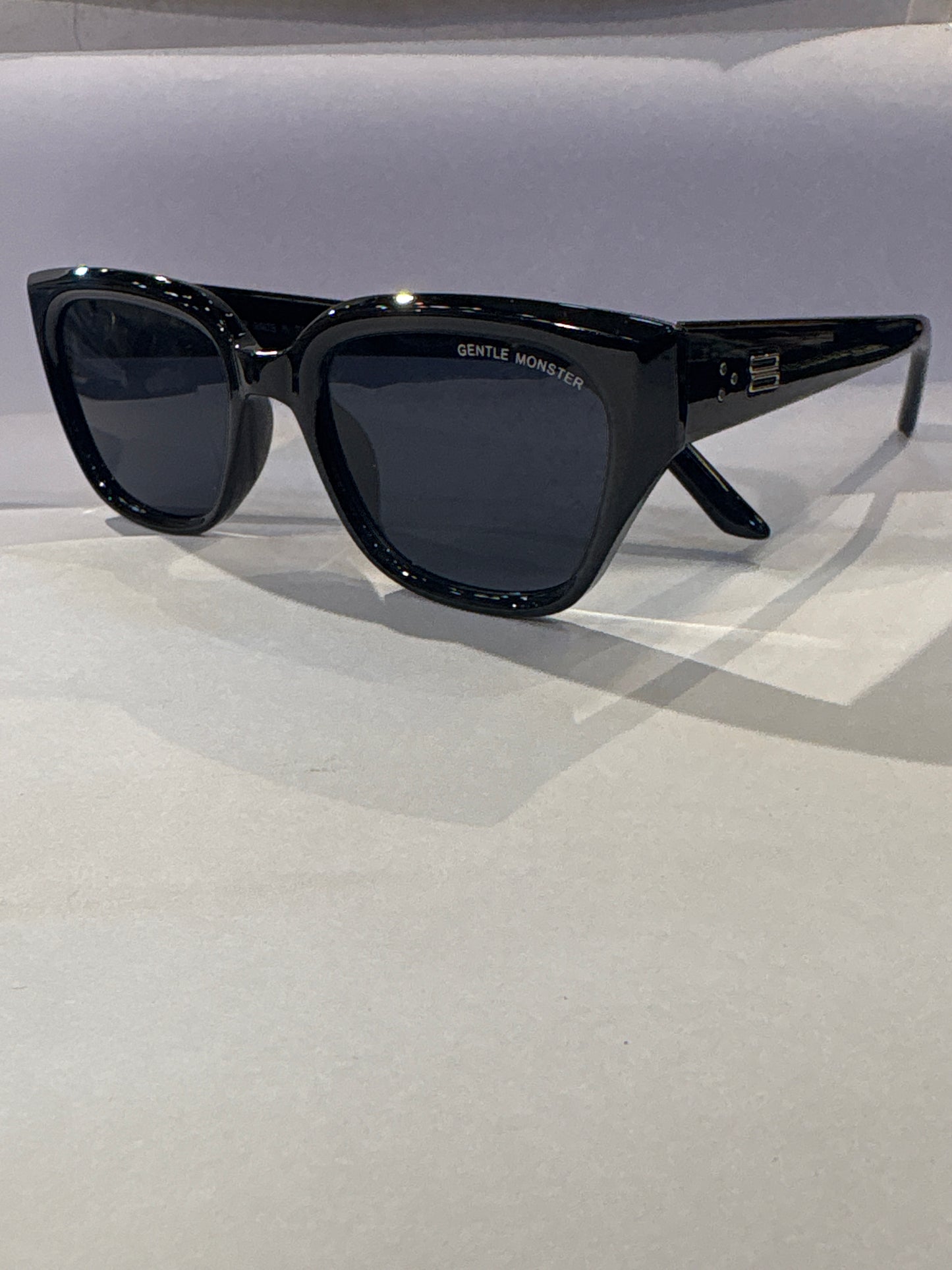 Neg Gen Black Frame Black Shade Unisex Sunglasses ZN3843 54 24 145