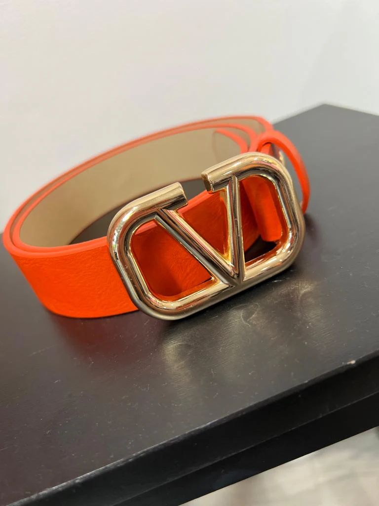 LAV Tan Colour Belt Glossy Gold Buckle 987907