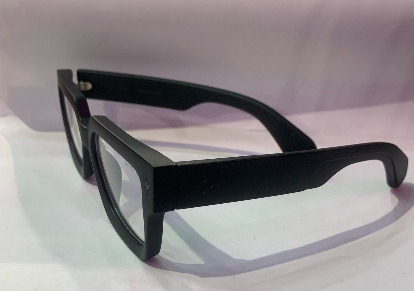 SOM Matt Black Frame Trancy Shade Unisex Sunglasses ZS98093 54 18-142