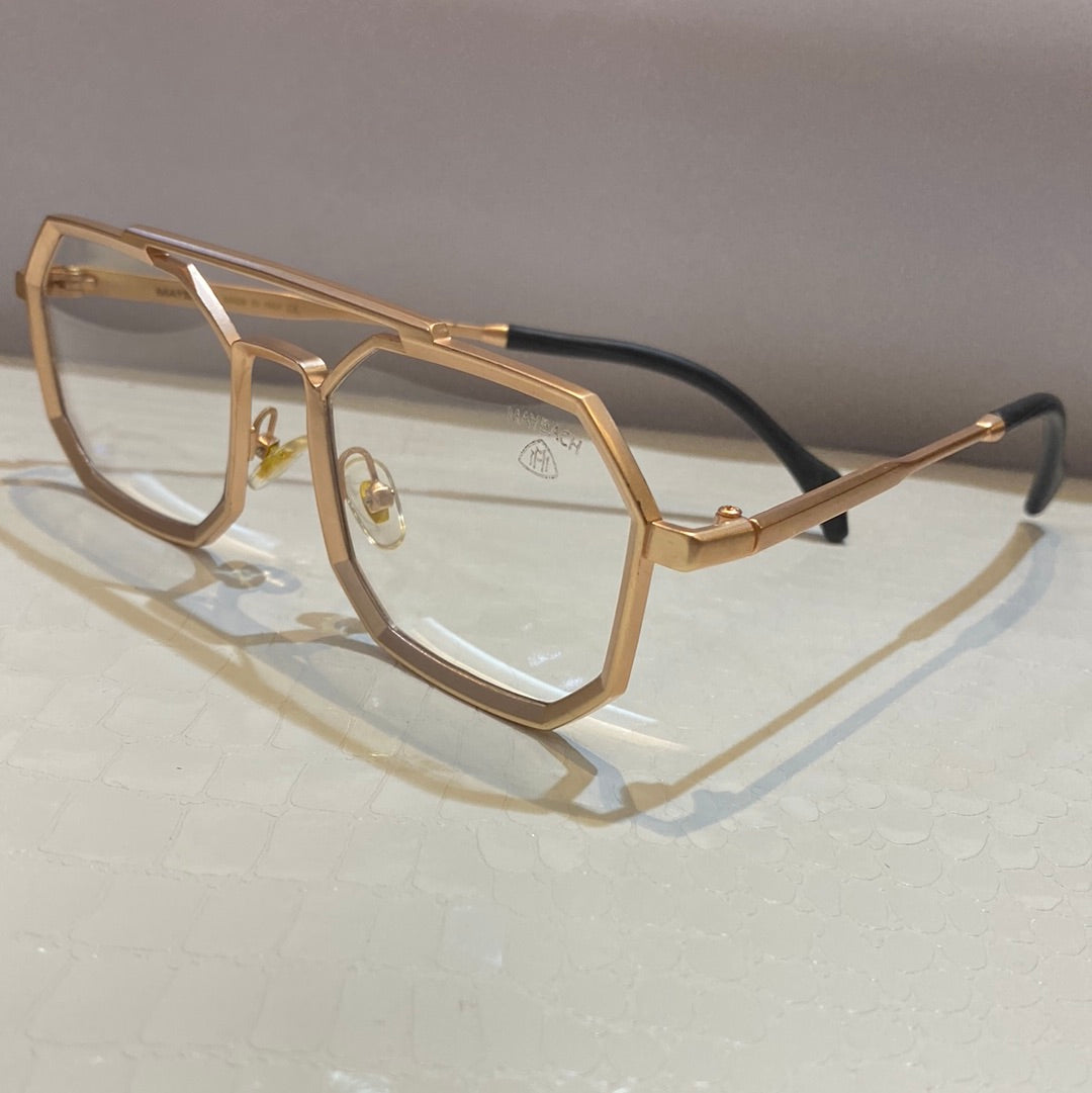 yam Copper Frame White Shade Unisex Sunglass 2186 58 18-148