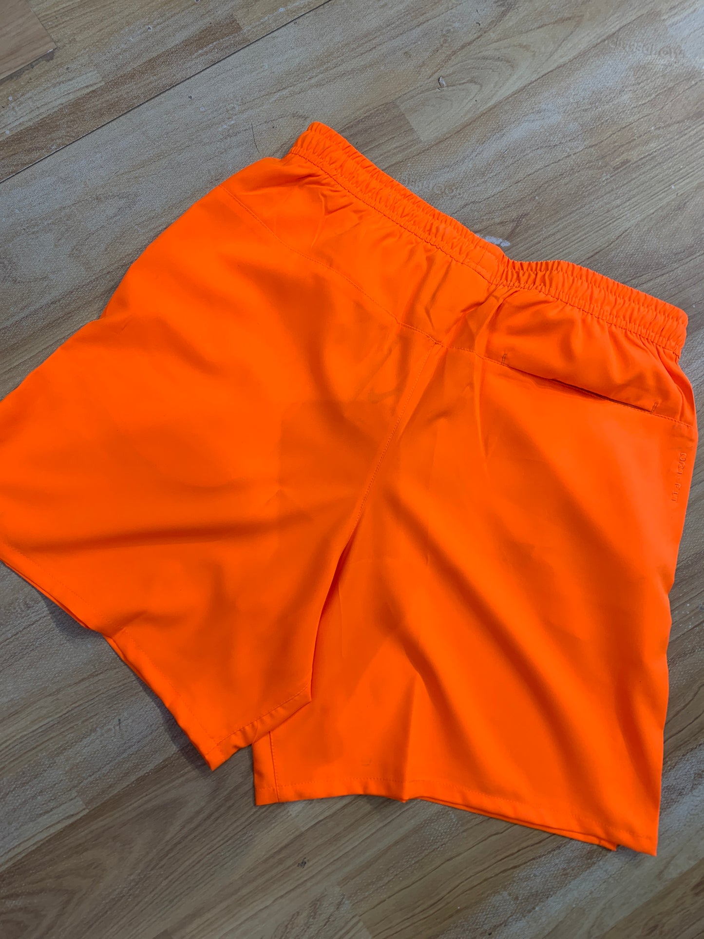 Neon Orange Colour NK KIN NS Lycra Shorts regular Fit 988649