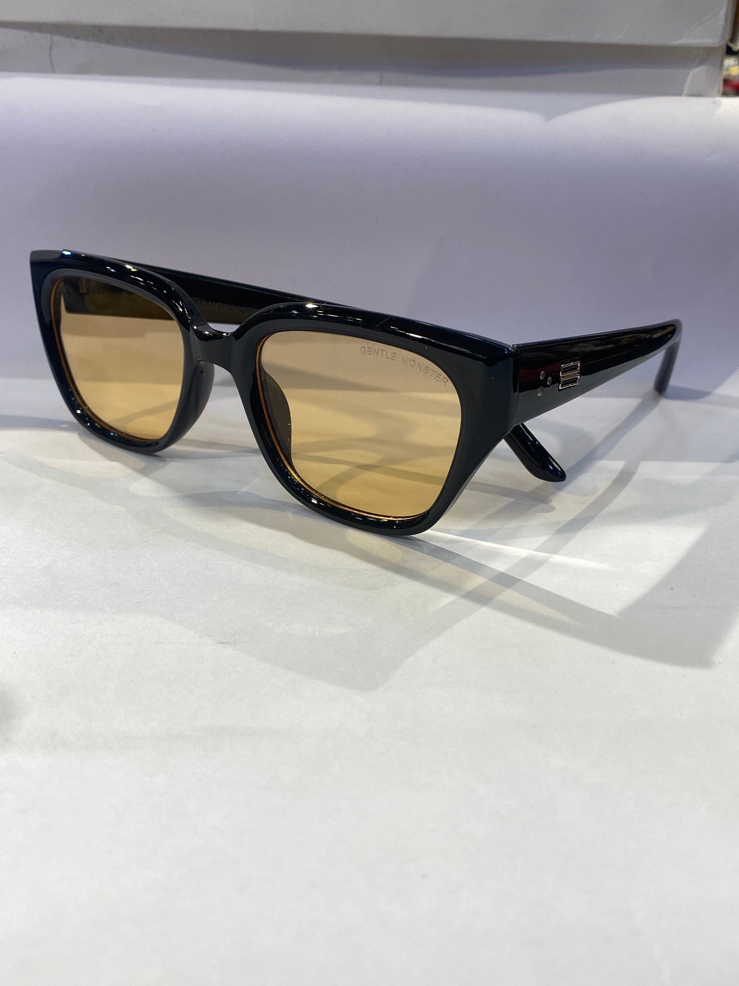 Neg Gen Black Frame Brown Shade Unisex Sunglasses ZN3843 54 24 145