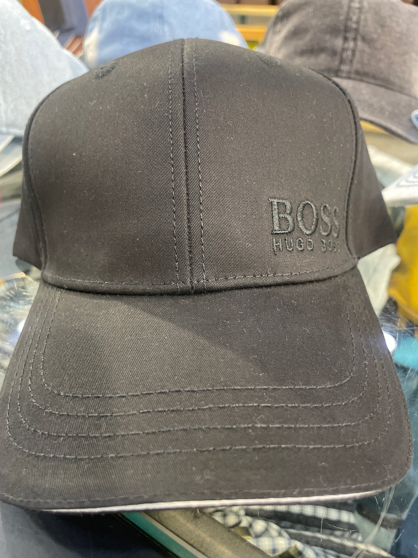 SOB Black Colour Black Embroidery Imported Unisex Cap 990830