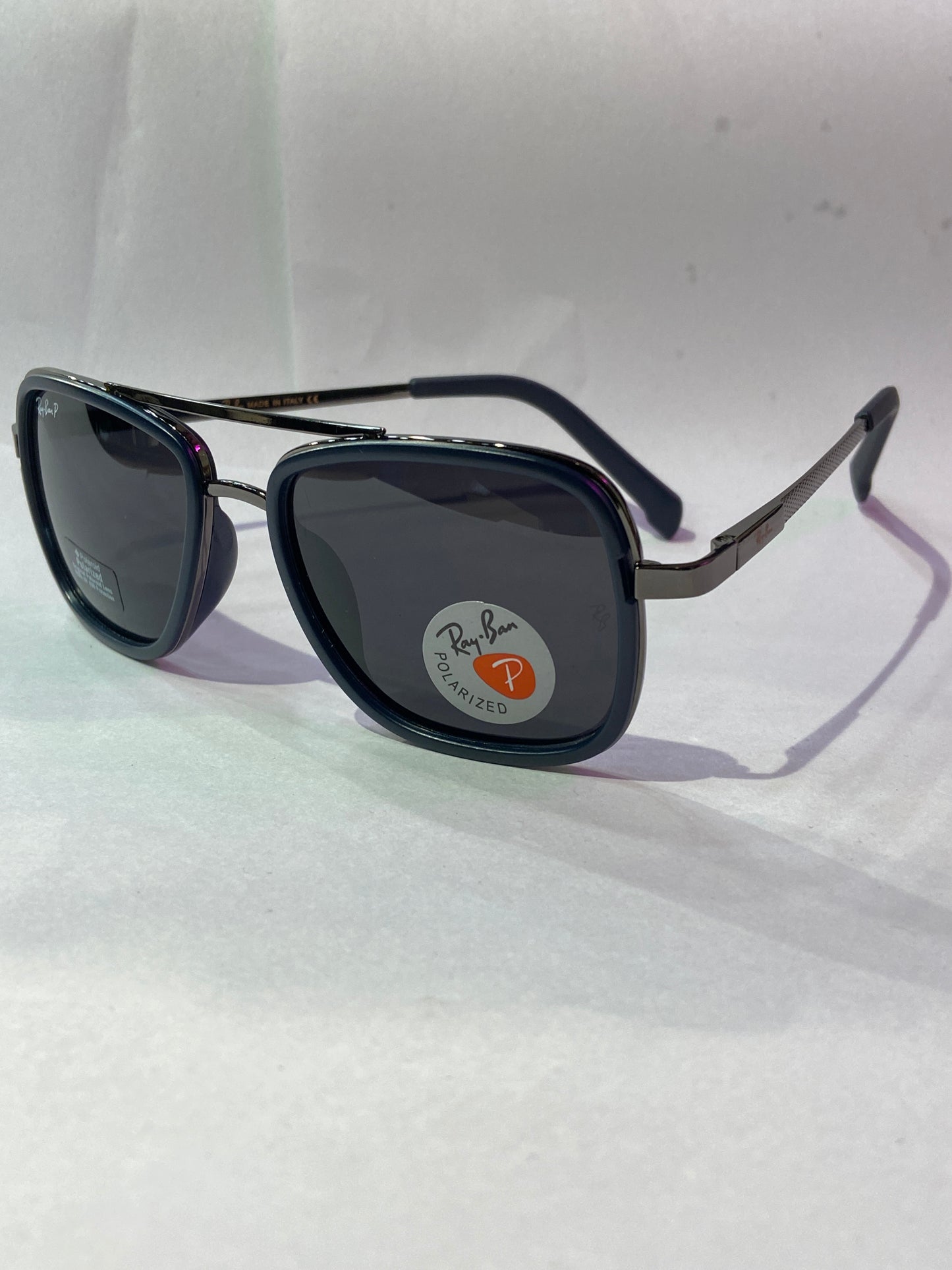 Rab Ray Yar Black GreyBlue Frame Black Shade Unisex Branded Sunglasses RB4613 56 17 135