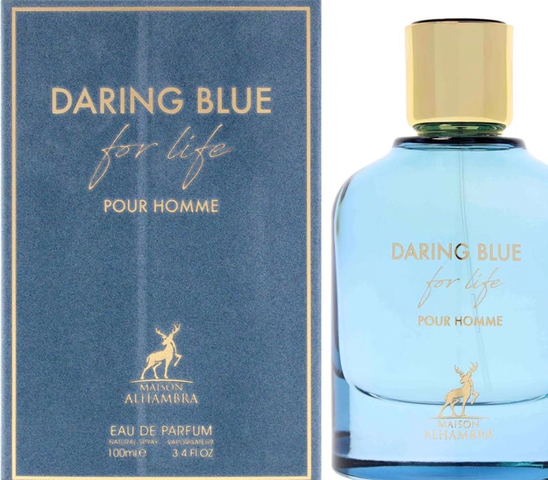 Maison Al Hambra Daring Blue for Life pour Homme 100 ml