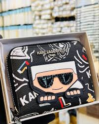 RAK KAR Black Colour PrintedUnisex Zipper Wallet KXD0021