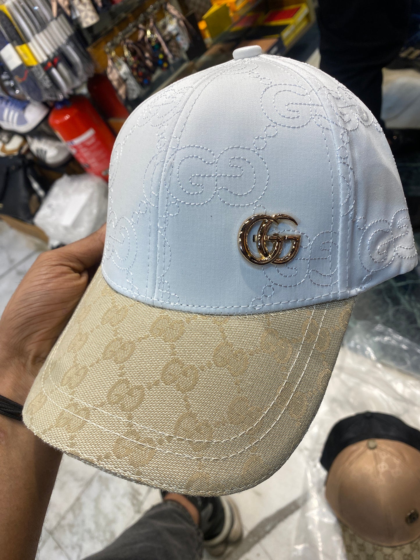 CUG GUC Gold Buckle Imported Unisex Cap 988563