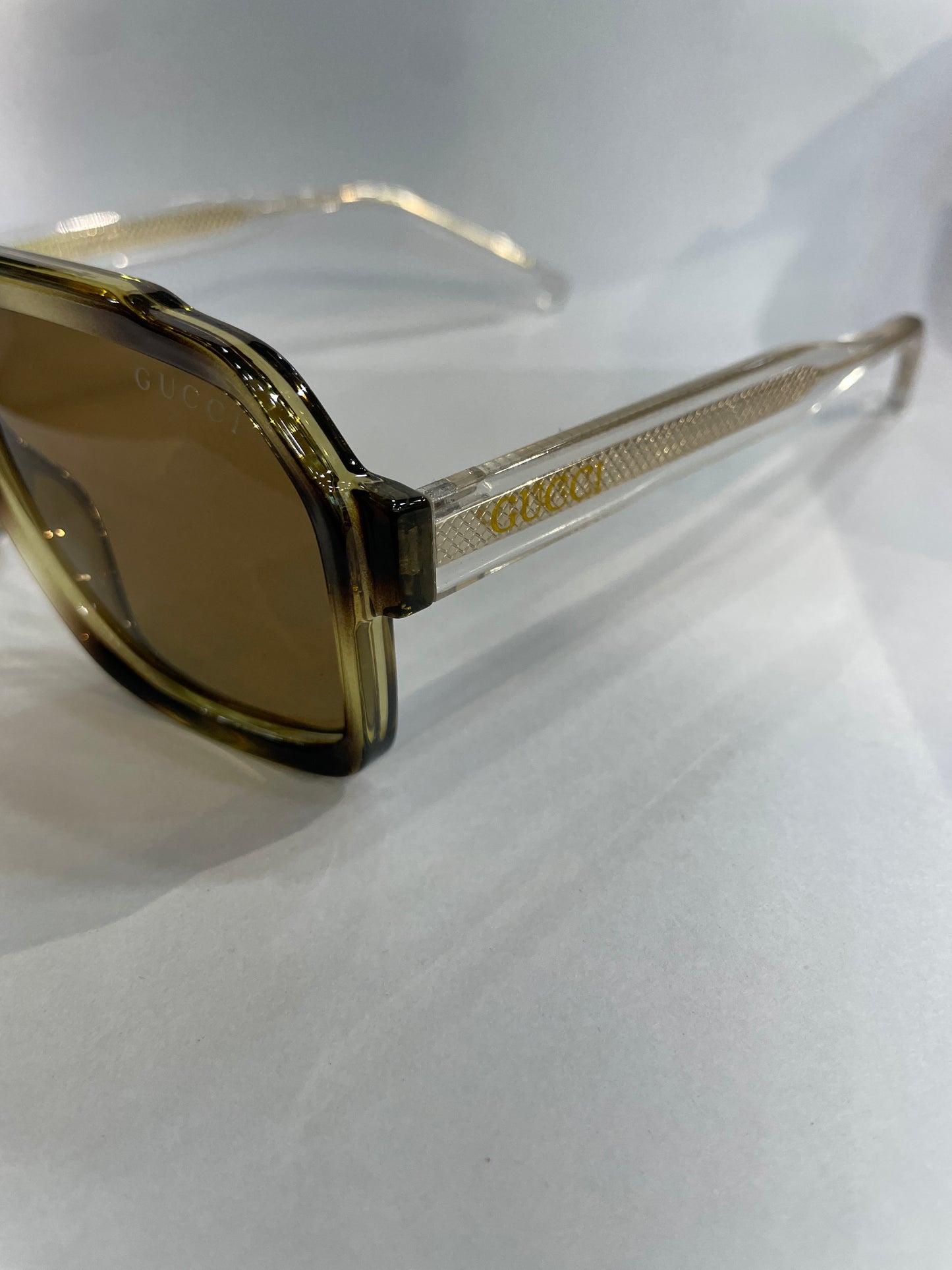 CUG GUC Brown Frame Brown Shade Unisex Sungless TR28015 58 17-150