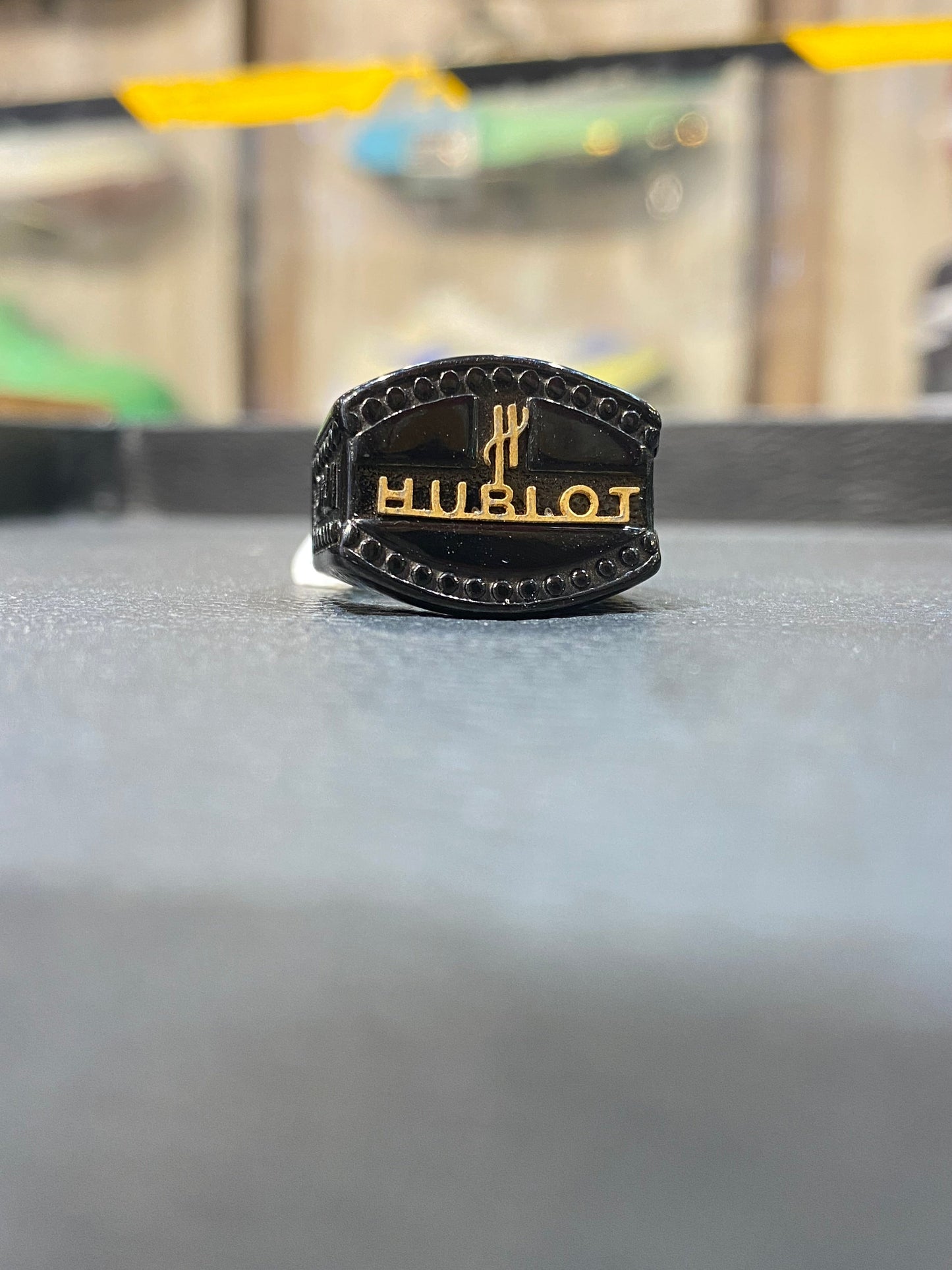 BUH Black Colour Ring 987306