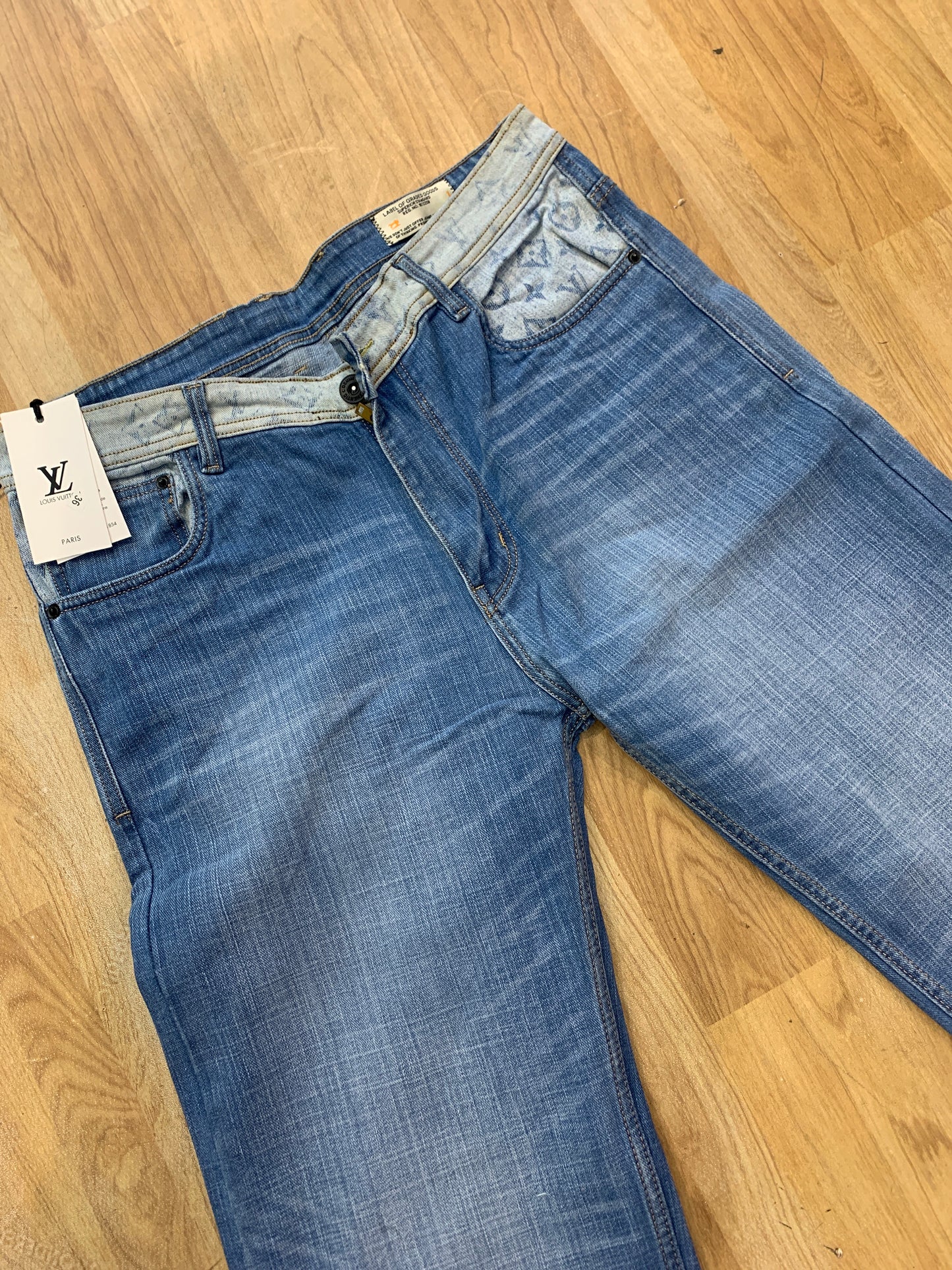 UOL Jeans Blue Colour Straight Fit H4009