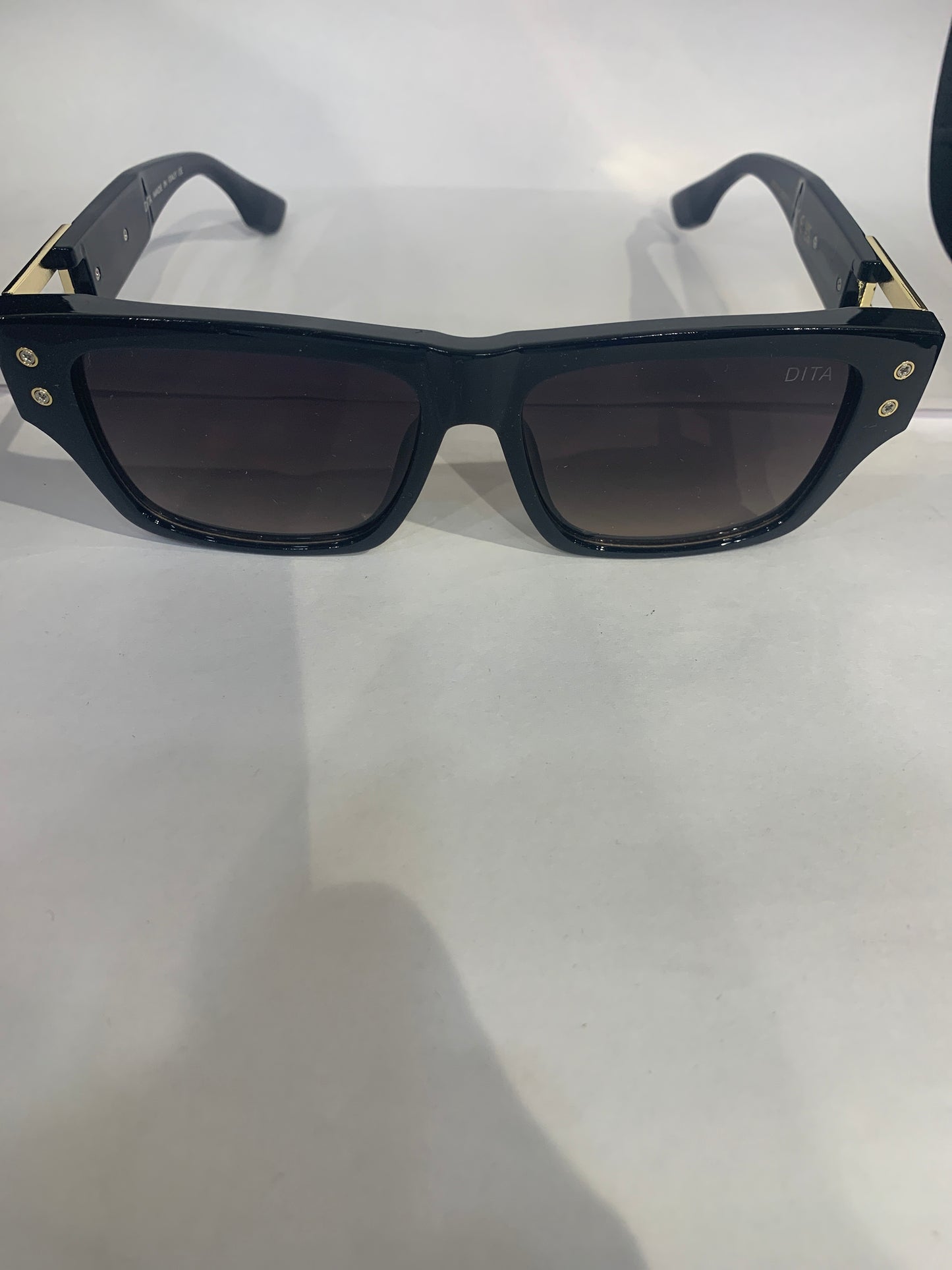 TID Black Frame Brownish Shade Unisex Sunglasses 3516 56 17 118