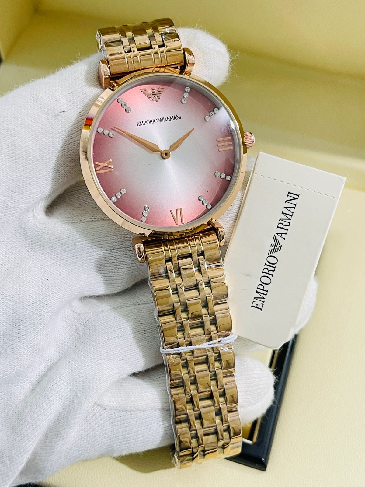 MRA Copper Chain Red Dial Men’s Watch 988546