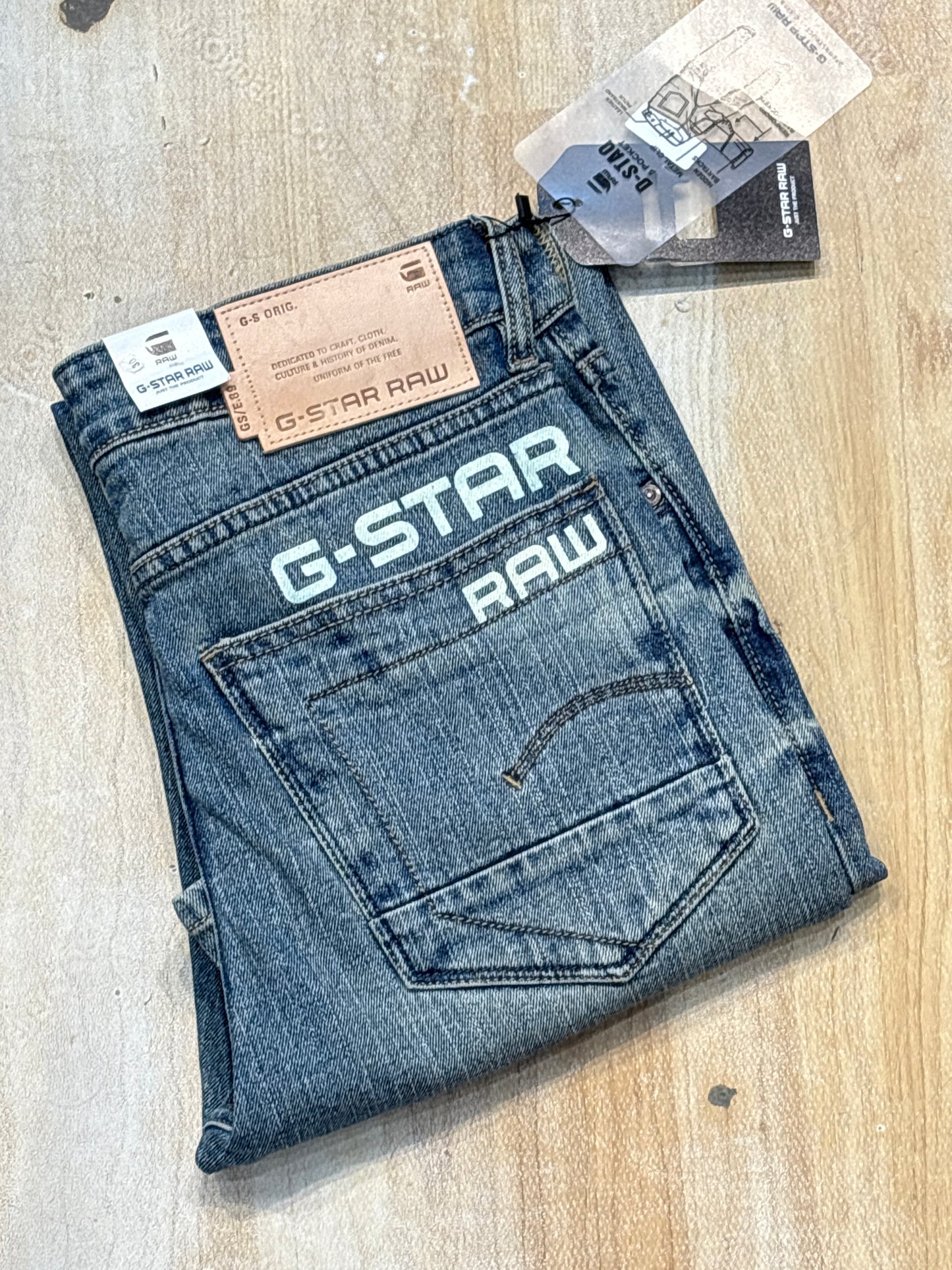 G Star Blue Green Shade Straight Fit Jeans 8907686149769