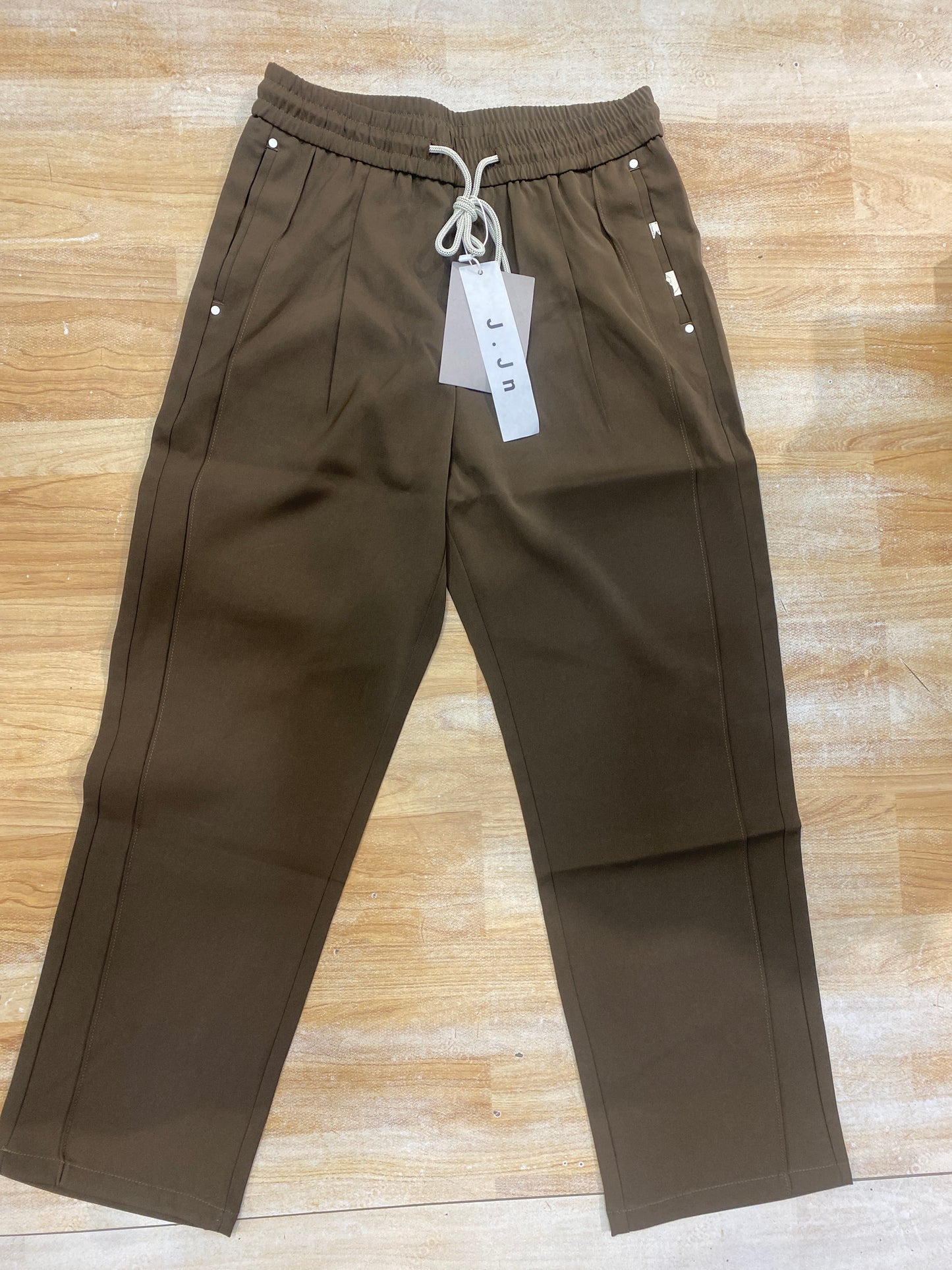 J.JN Korean Pant Brown Strath Fit J016