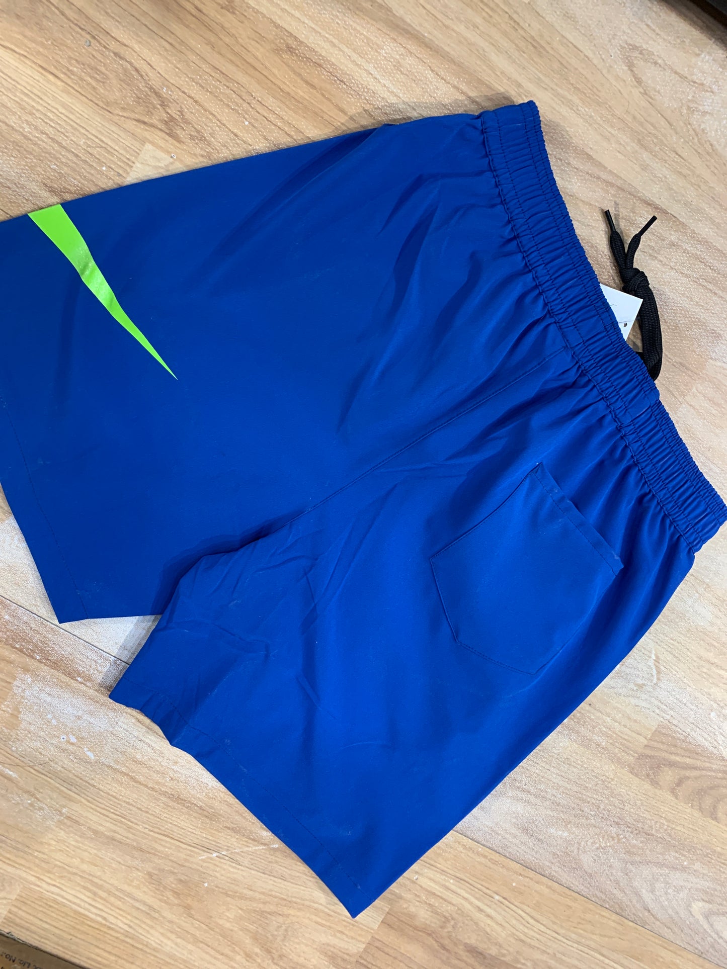 Bule Colour NK KIN NS Lycra Shorts regular Fit 988651