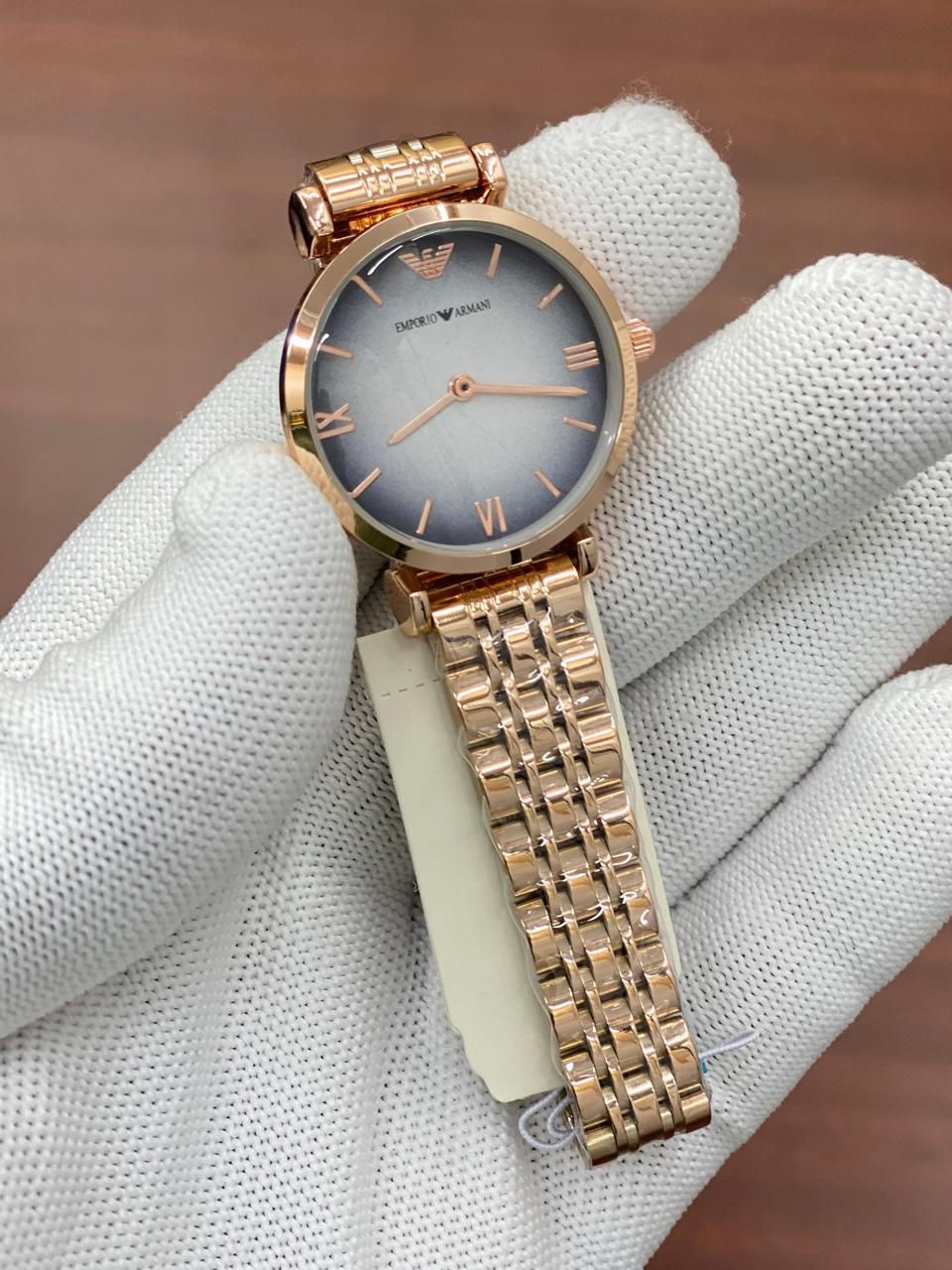 Mra Copper Chain Blue Dial ladies Watch 988625