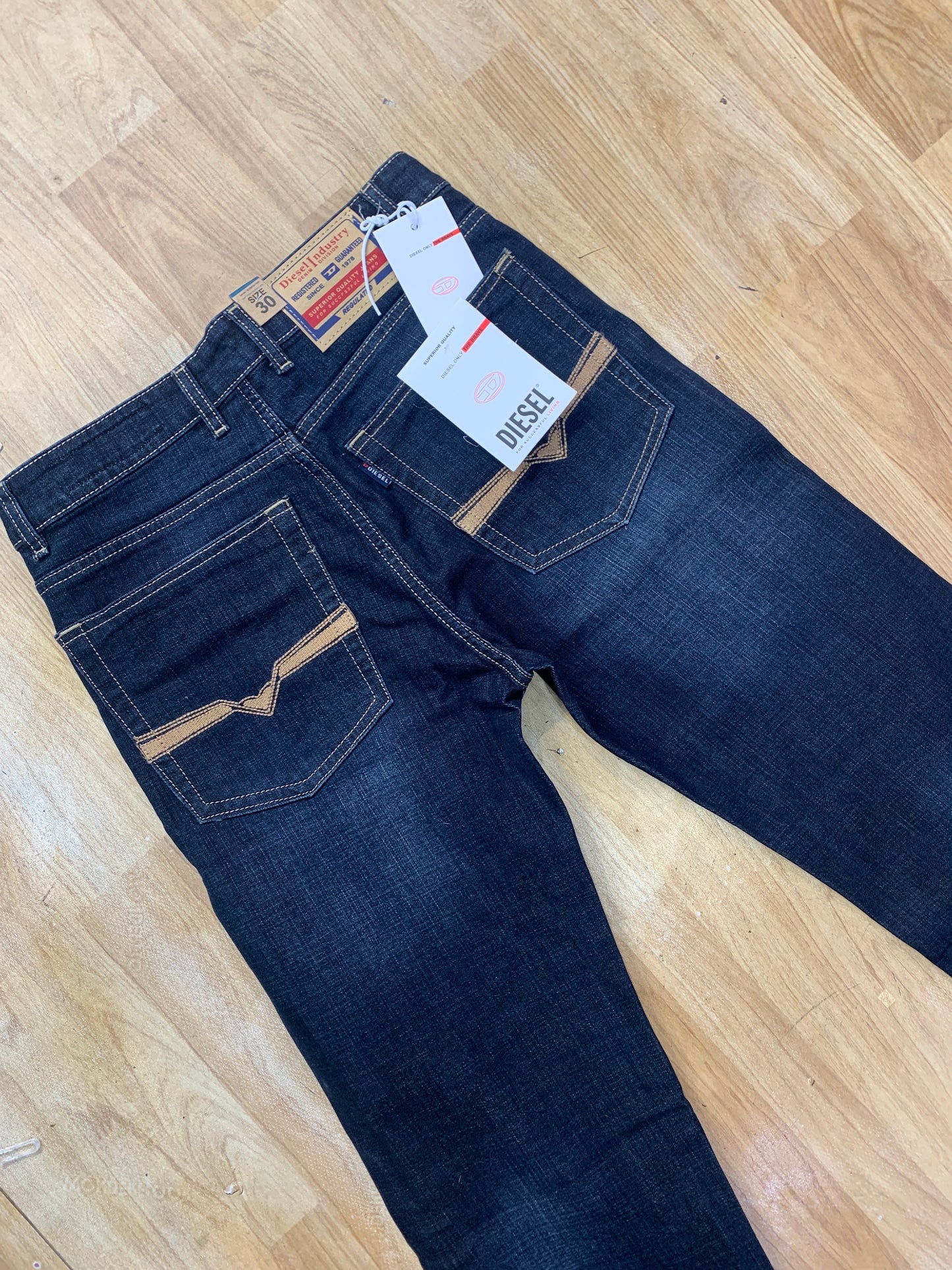 EID Jeans Blue Colour Straight Fit H2025