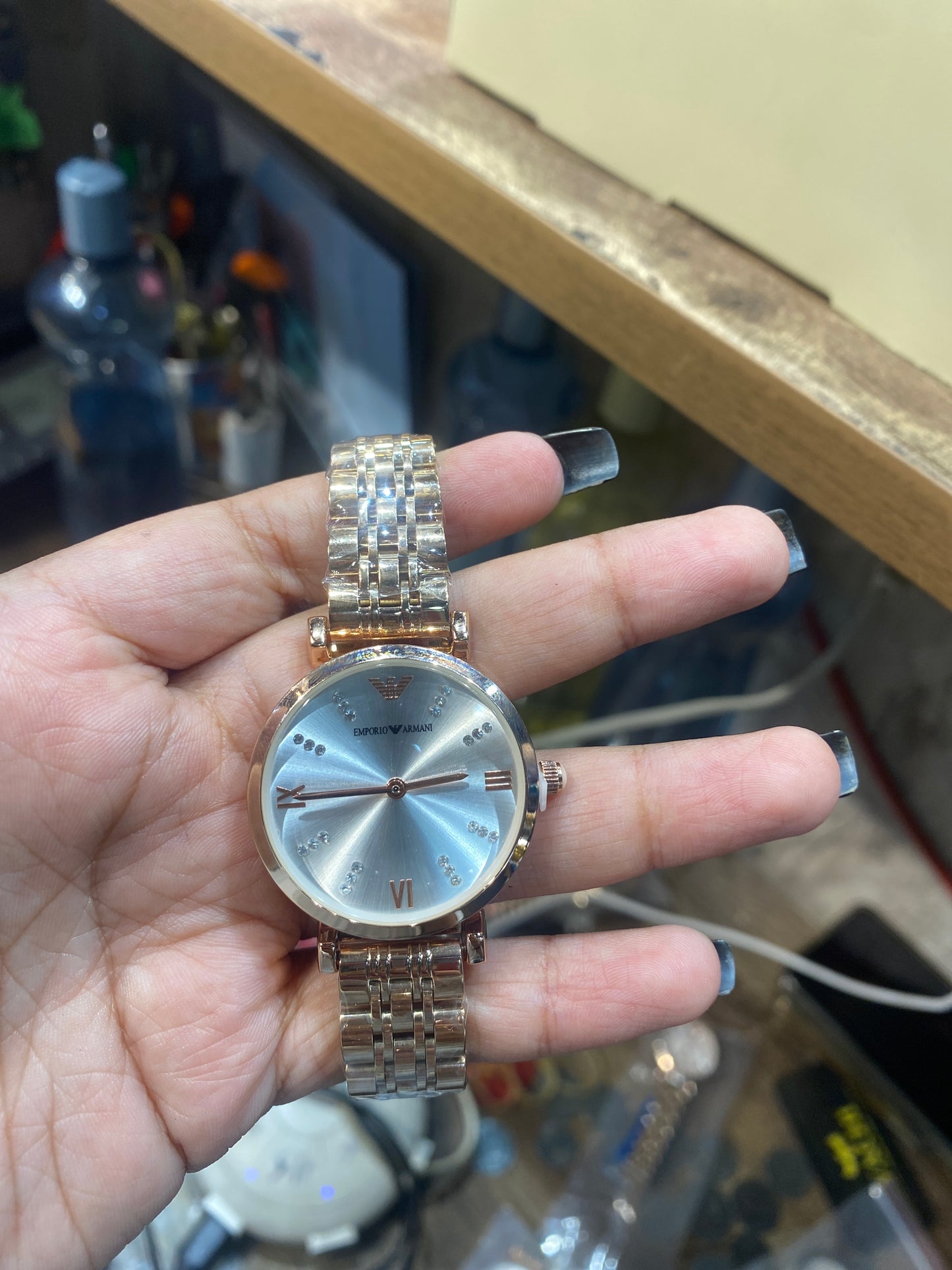 Mra Copper Chain White Dial Ladies Watch 901887