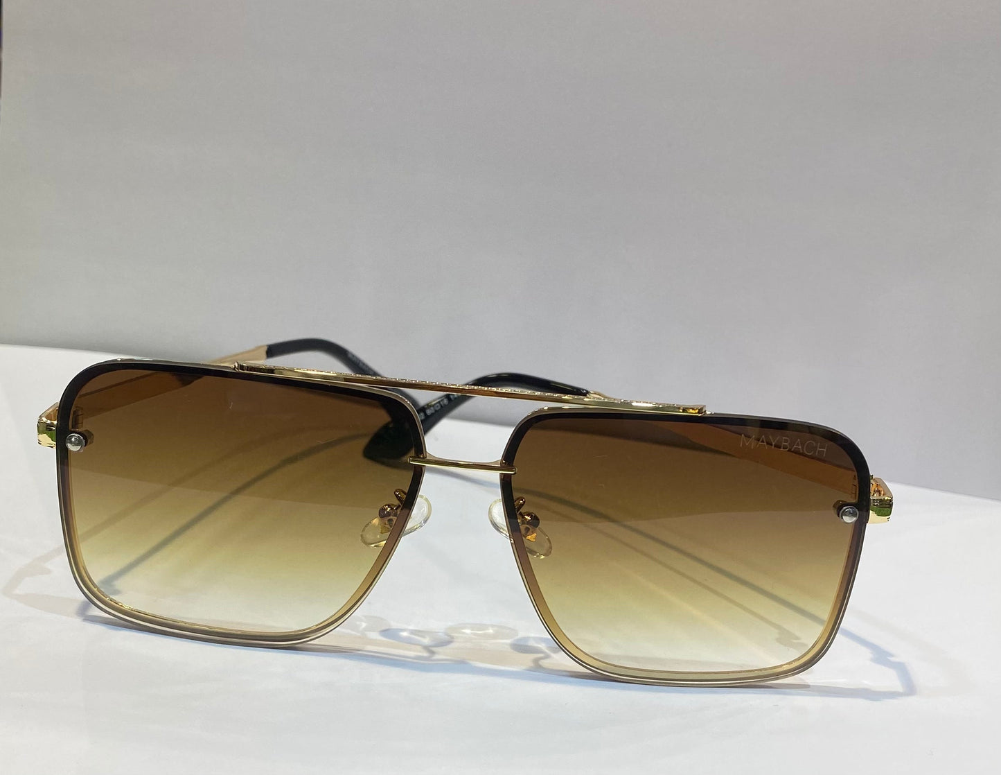 YAM Gold Frame Gold Shade Unisex Sunglasses 22002 60 16 145