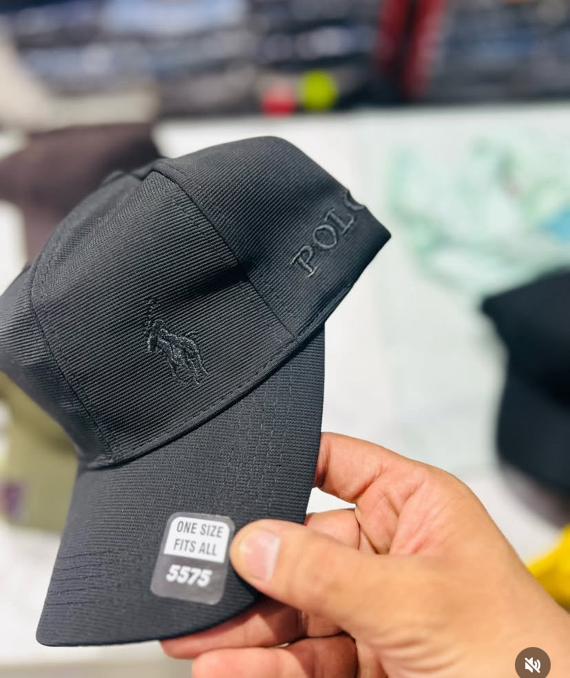 LOP POL Full Black Colour Unisex Cap 988954