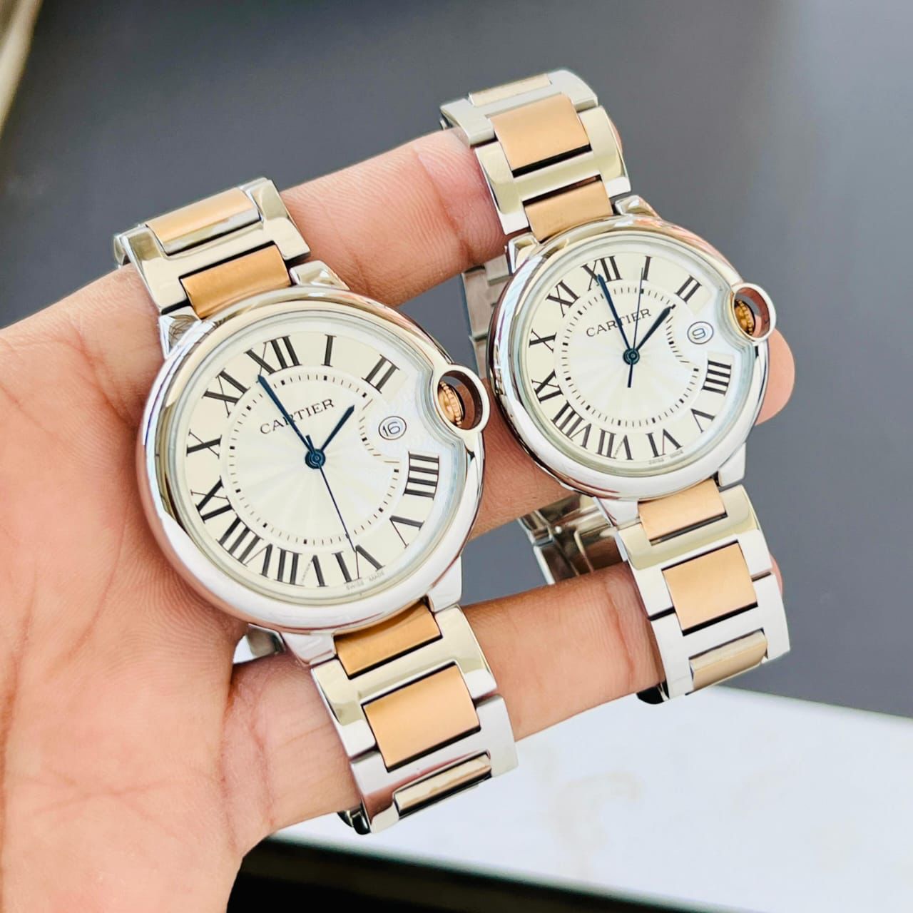 Rac Silver Copper Chain Silver Dial Men’s Watch 988788