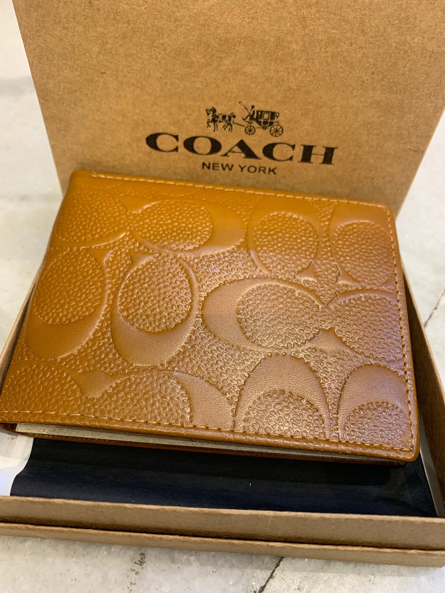 AOC Tan Colour Leather Men Wallet 07443