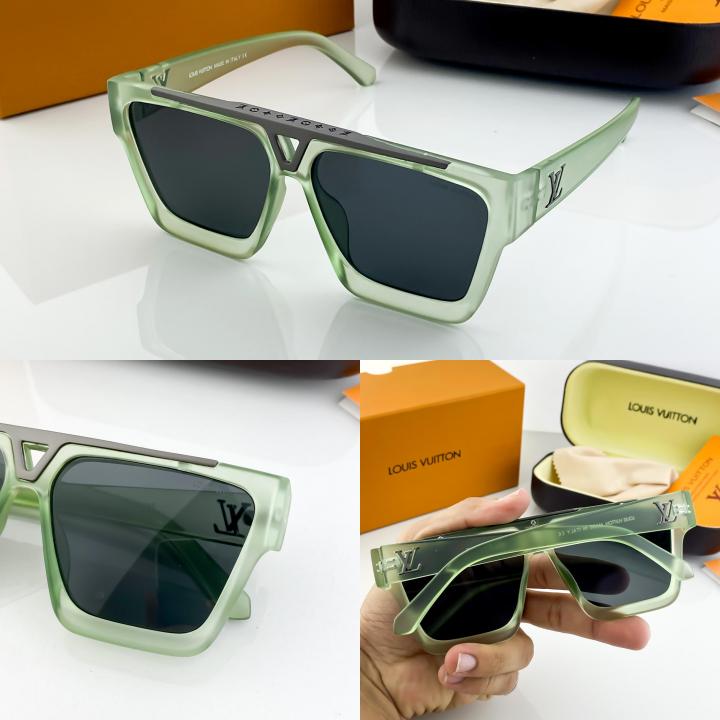 Uol Smoke Green Frame Black Shade Heavy Quality Sunglass 1502 61 13 145