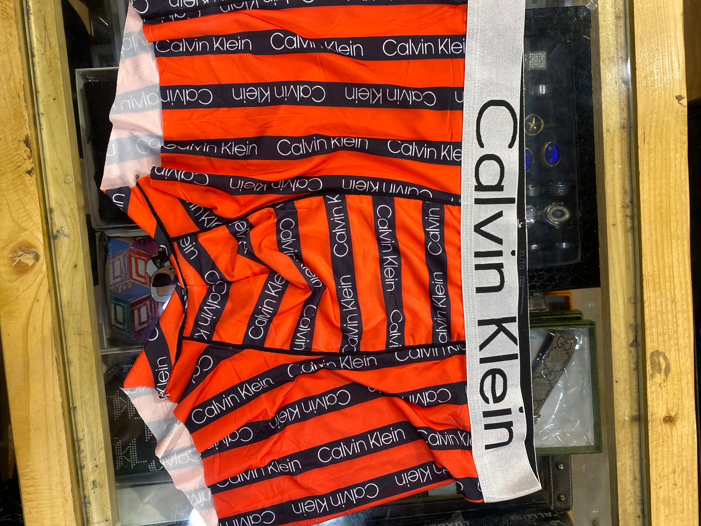 LAC CAL Red Blue Lines Premium Quality Imported Men’s Trunk 989272