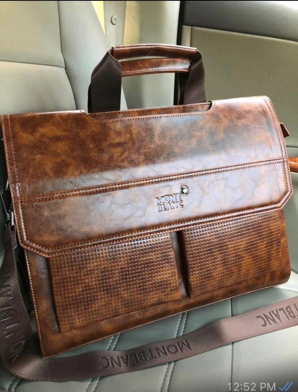 NOM MON Multi Colour With Multiple Zipper Laptop Bag 0861-1