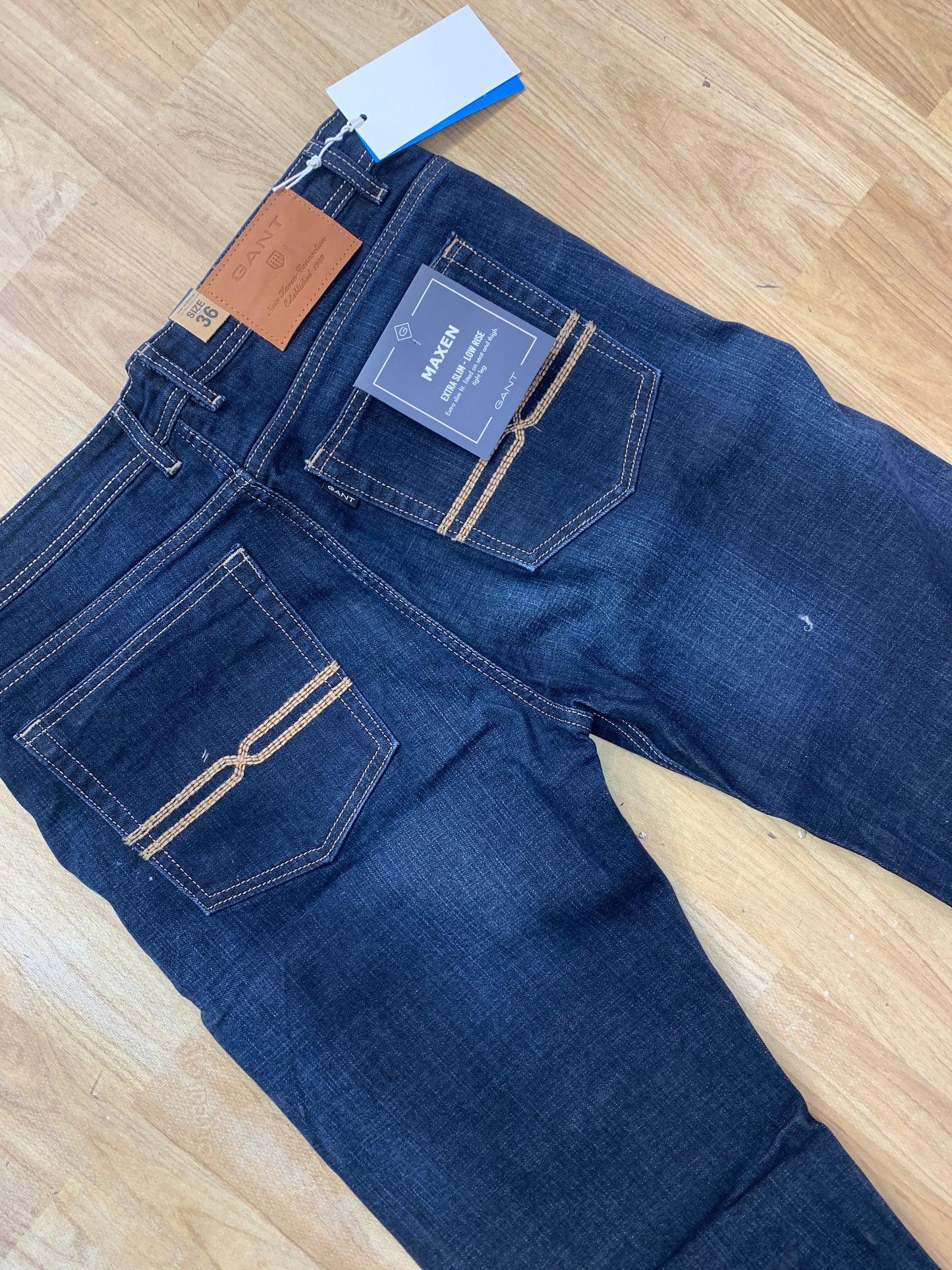 NAG Jeans Blue Colour Straight Fit H2028