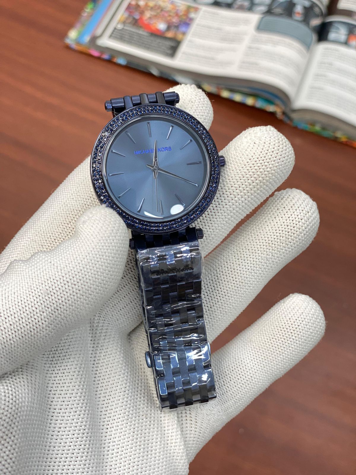 Cim Blue Chain Blue Dial Ladies Watch 901856