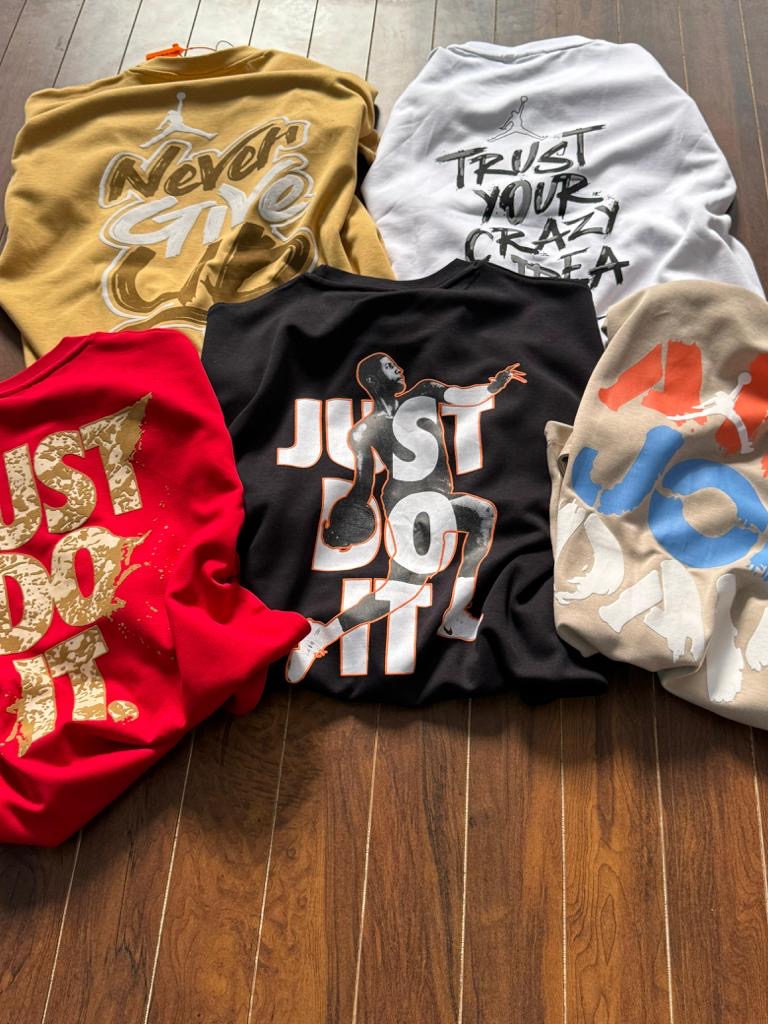 KIN Red Colour With Front And Back Print Premium Quality Drop Shoulder Tshirt 65630
