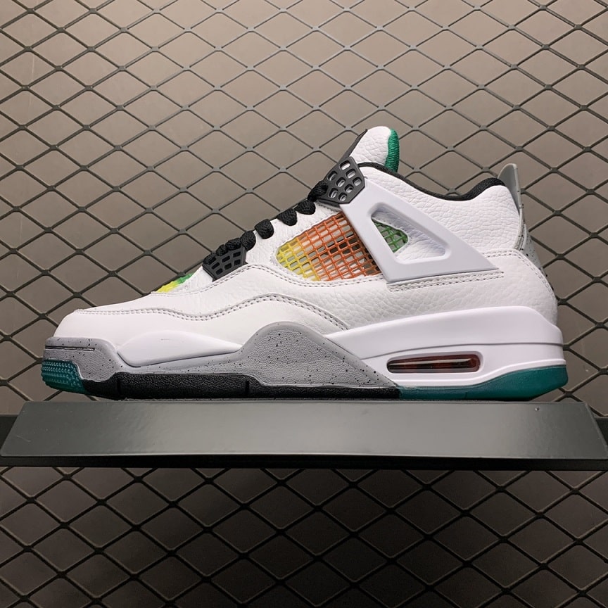 WAK JOR White Rainbow Retro Sneaker Shoes 9129100 EU45 SALE