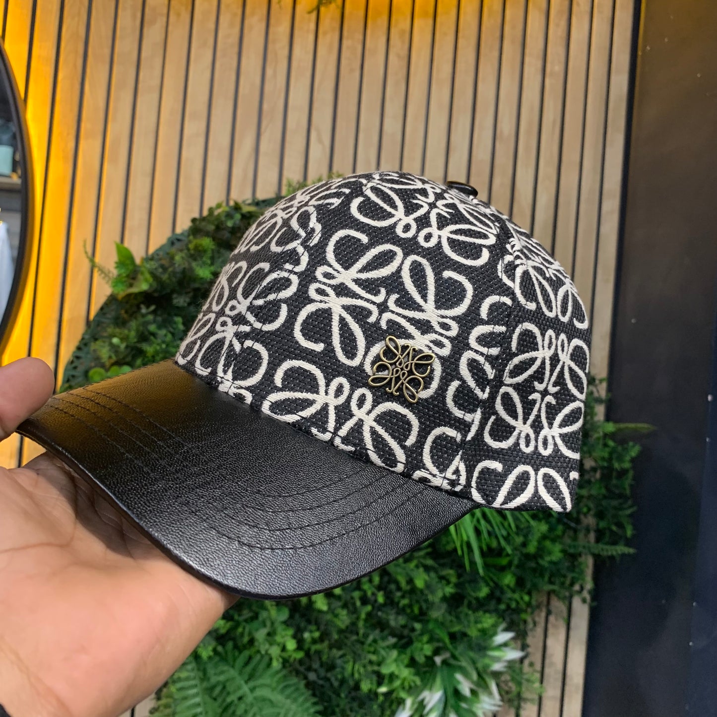 EOL LOE Leather Flap Imported Unisex Cap 990194