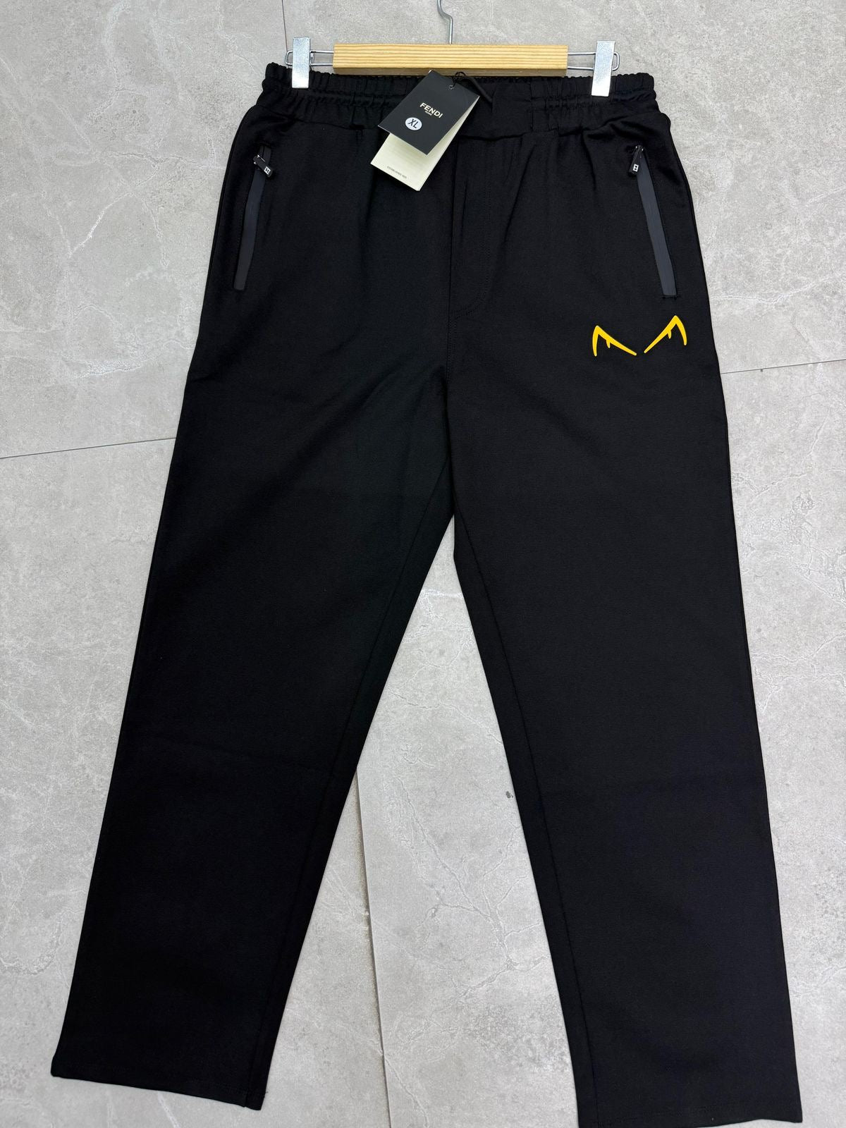 NEF FEN Black Colour imported Premium Quality Unisex Lower Regular Fit 989097
