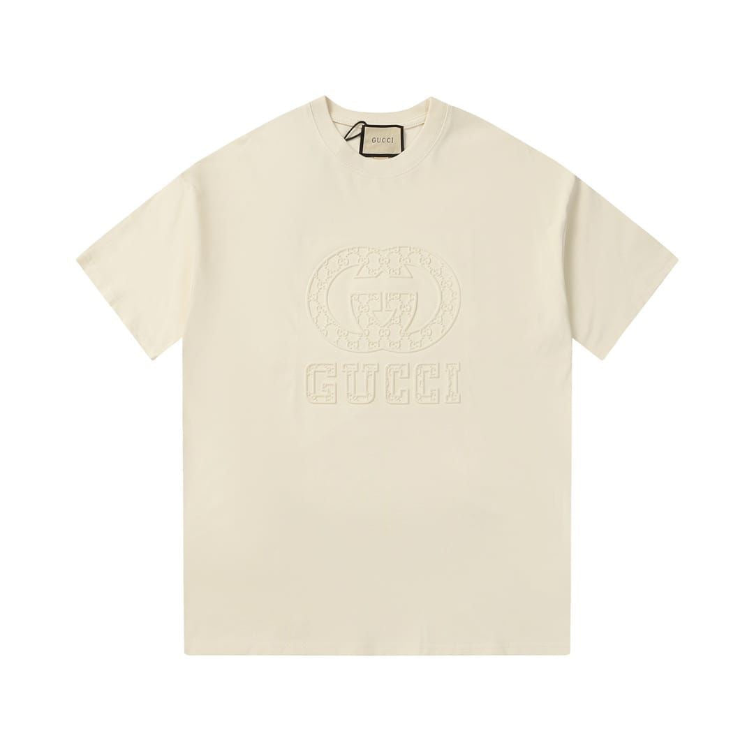 CUG Ceam Colour With CUG Print Premium Quality Heavy Cotton Fabric Tshirt 98201